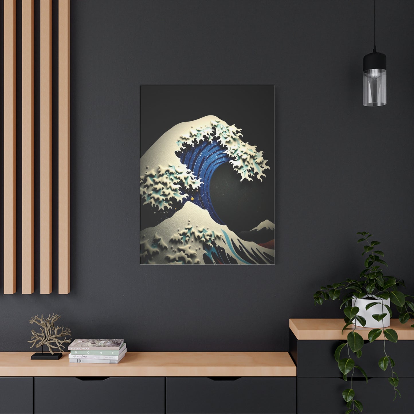 Hokusais Tranquil Waterscape Wall Art & Canvas Print