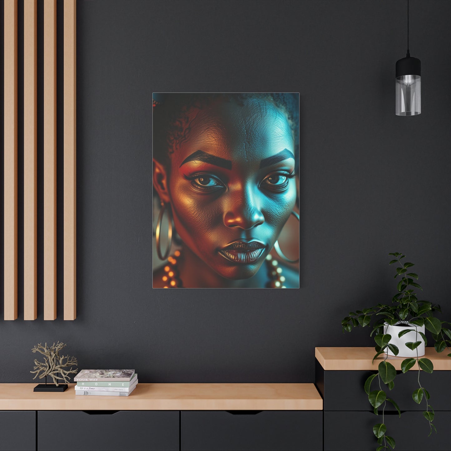 Lady Basquiat Art Premium Canvas 14 Wall Art & Canvas Print