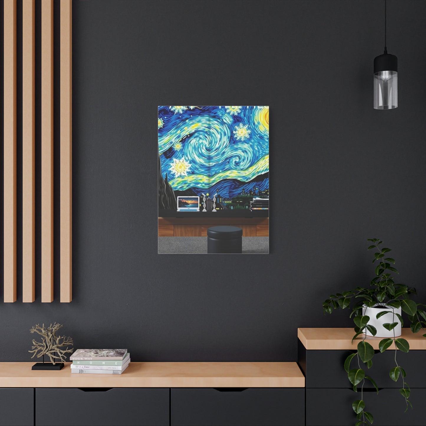 The Starry Night Canvas Art Canvas Art 1 Wall Art & Canvas Print