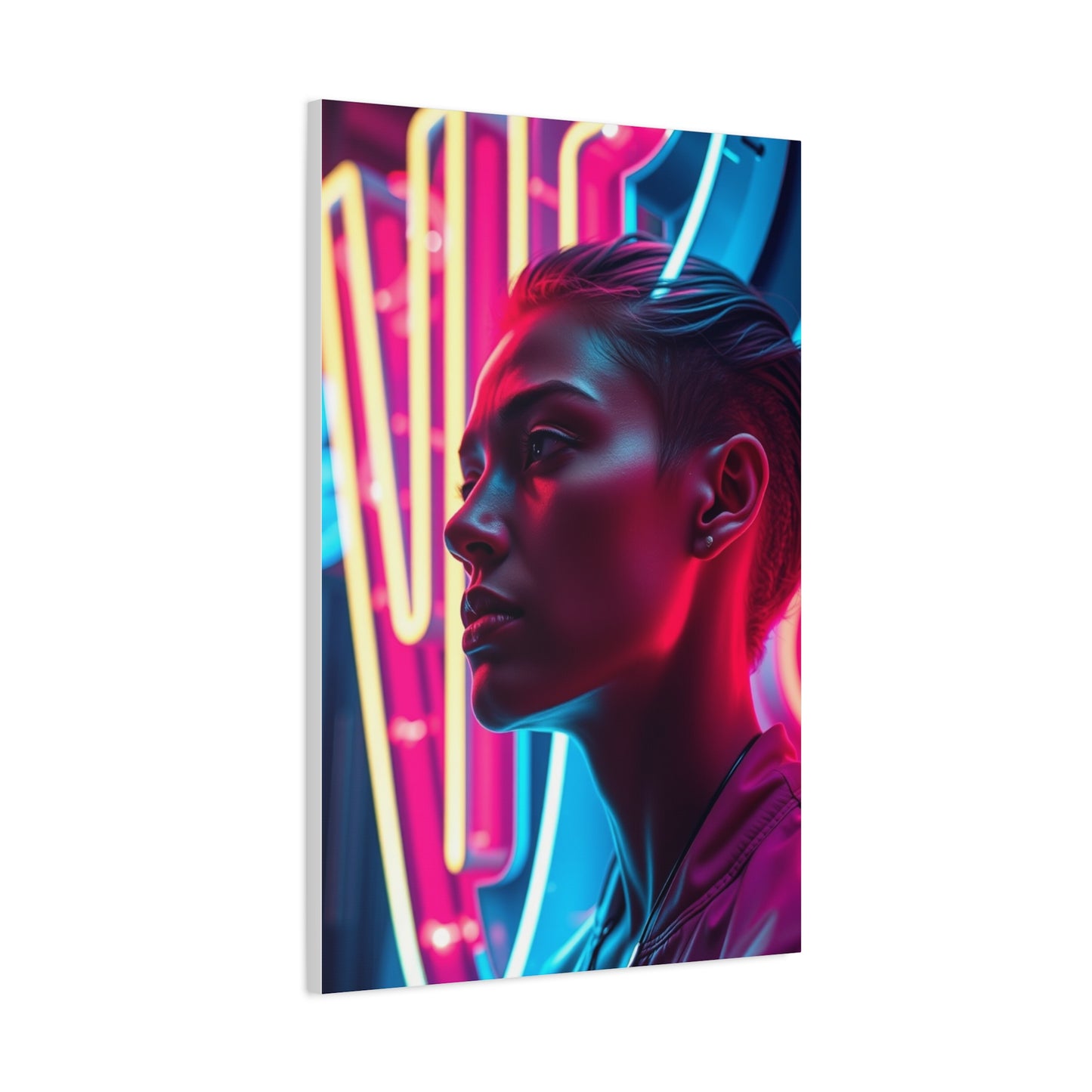 Neon Art Premium Canvas 18 Wall Art & Canvas Print