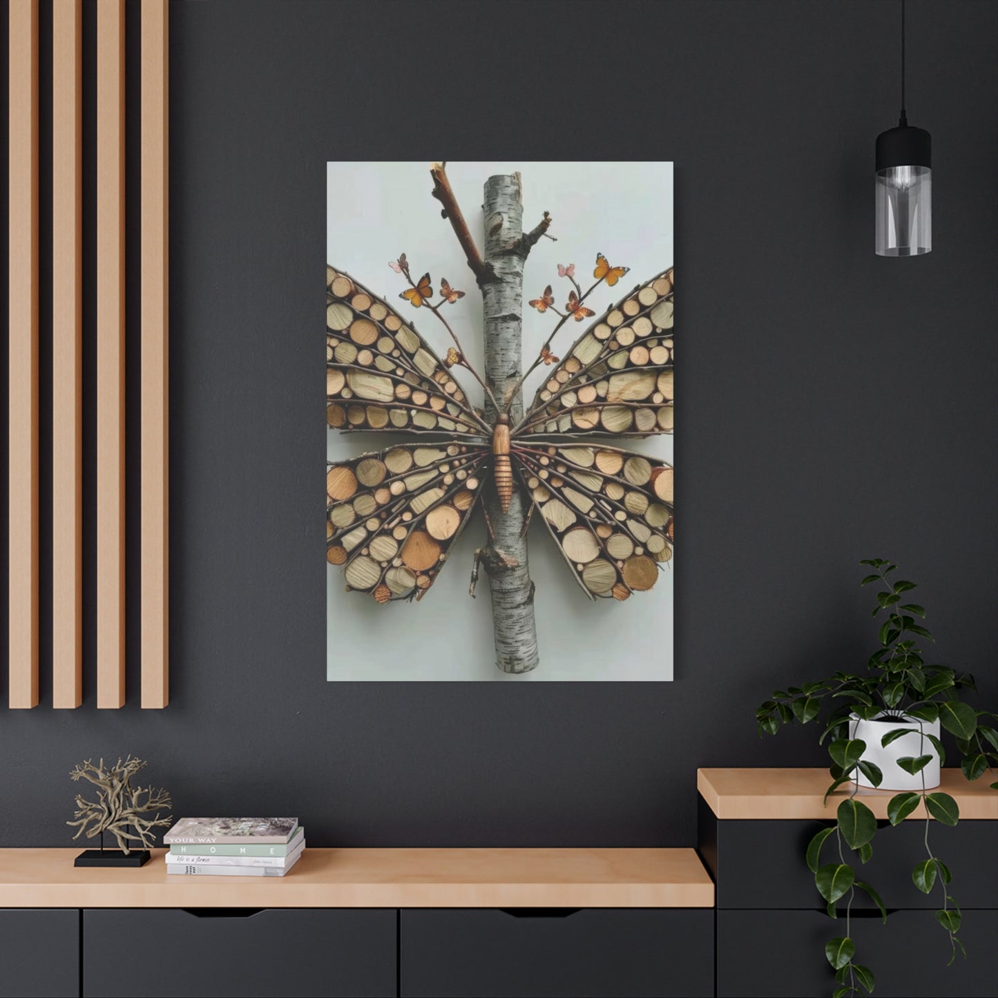 Driftwood Butterfly Wall Art & Canvas Prints