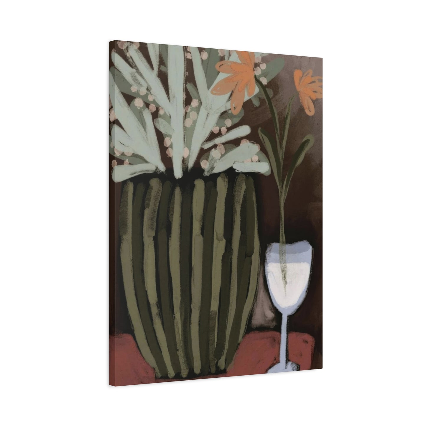 Blooming Cactus Wall Art & Canvas Prints