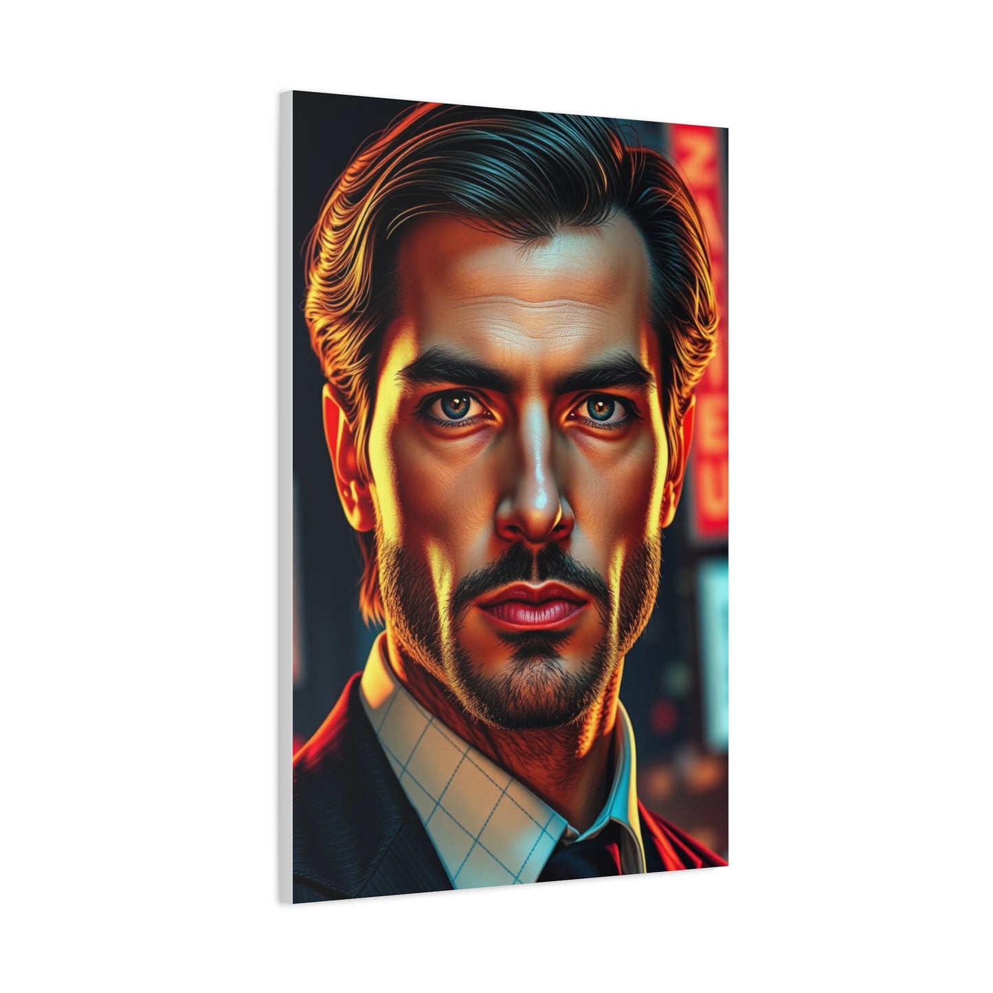 American Psycho Art Canvas Art 1 Wall Art & Canvas Print