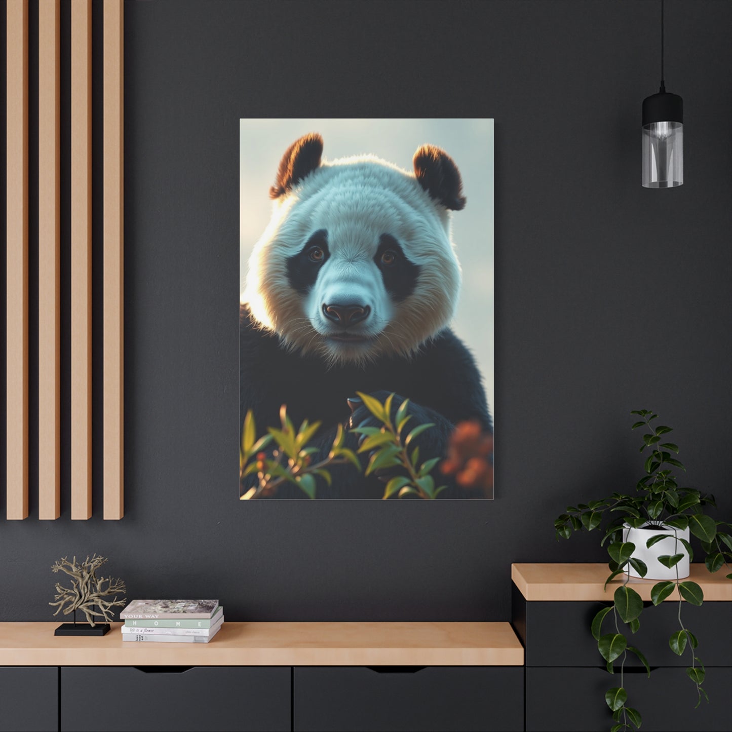 Masterpiece Panda Art Vision Wall Art & Canvas Print