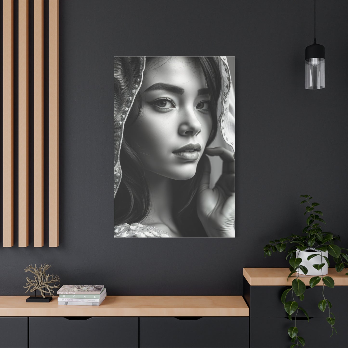 Zenith Noir Canvas Wall Art & Canvas Print
