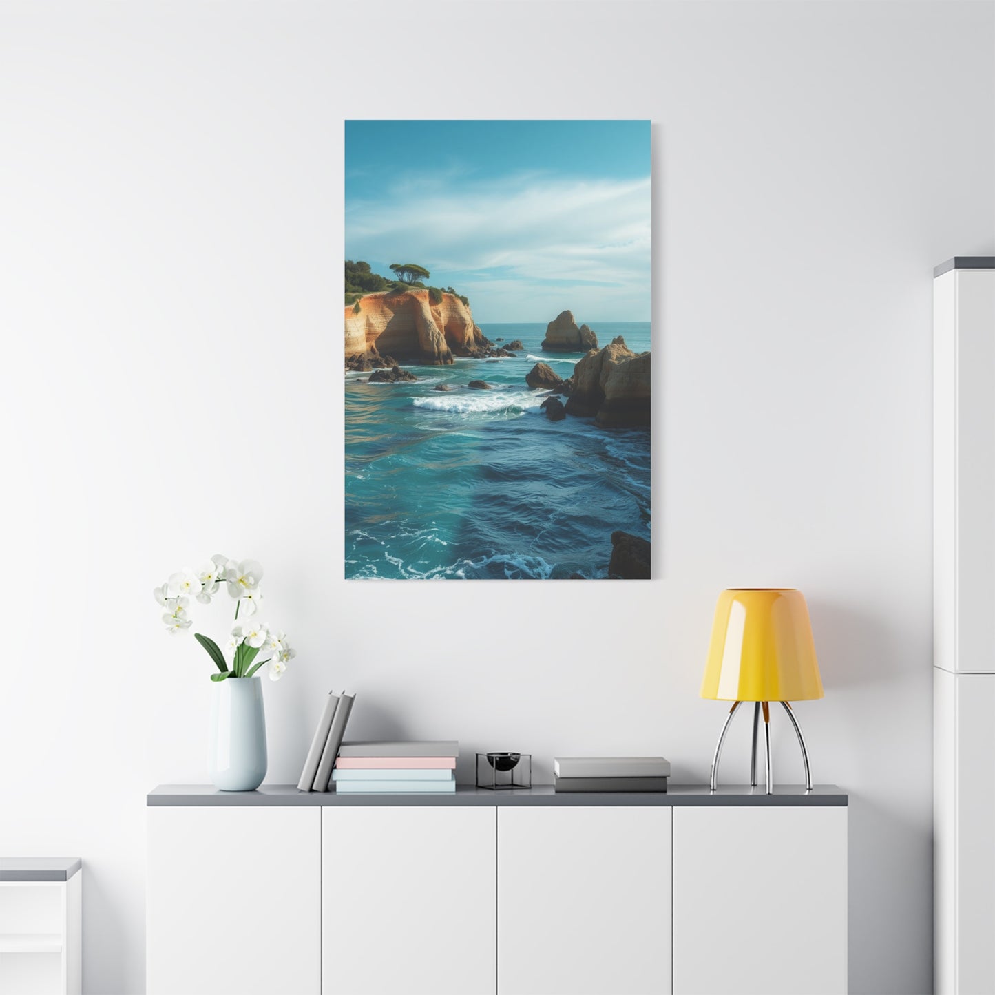 Luminous Coastal Vistas Wall Art & Canvas Print