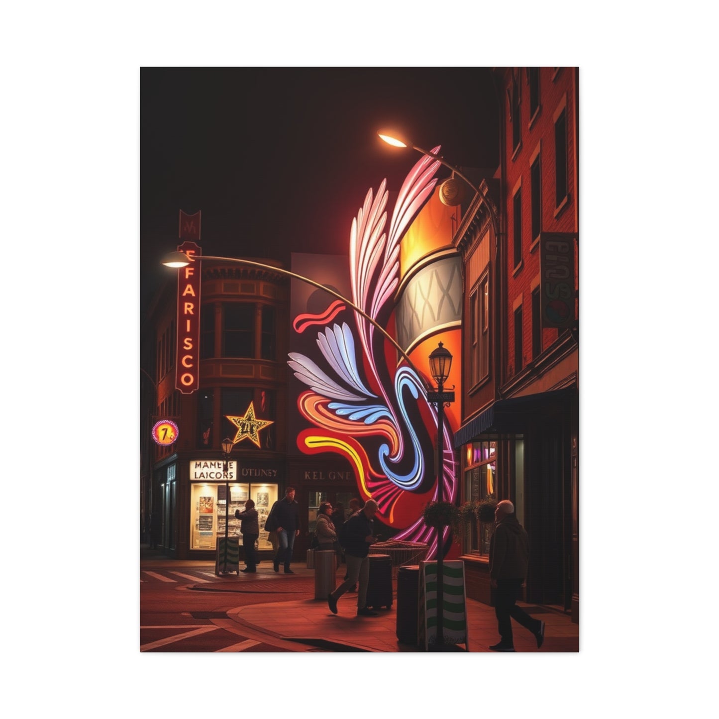 San Francisco Art Canvas Art 8 Wall Art & Canvas Print