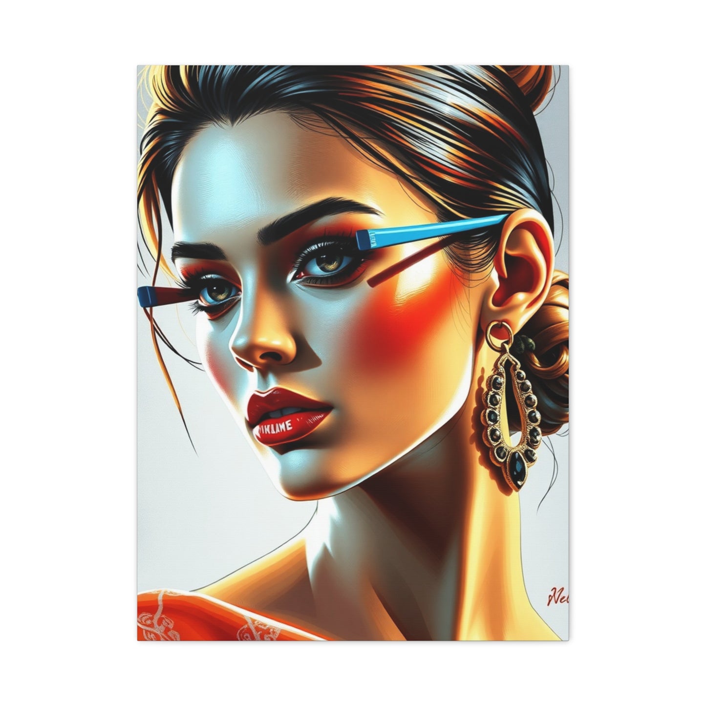 Fashion Illustration & Drawings Art Canvas Art 3 Wall Art & Canvas Print