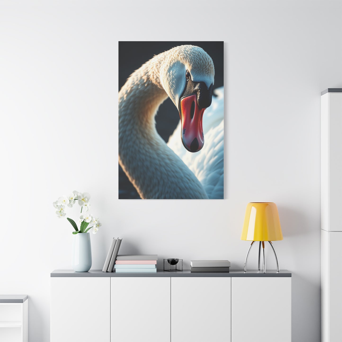 Swan Art Canvas Art 3 Wall Art & Canvas Print