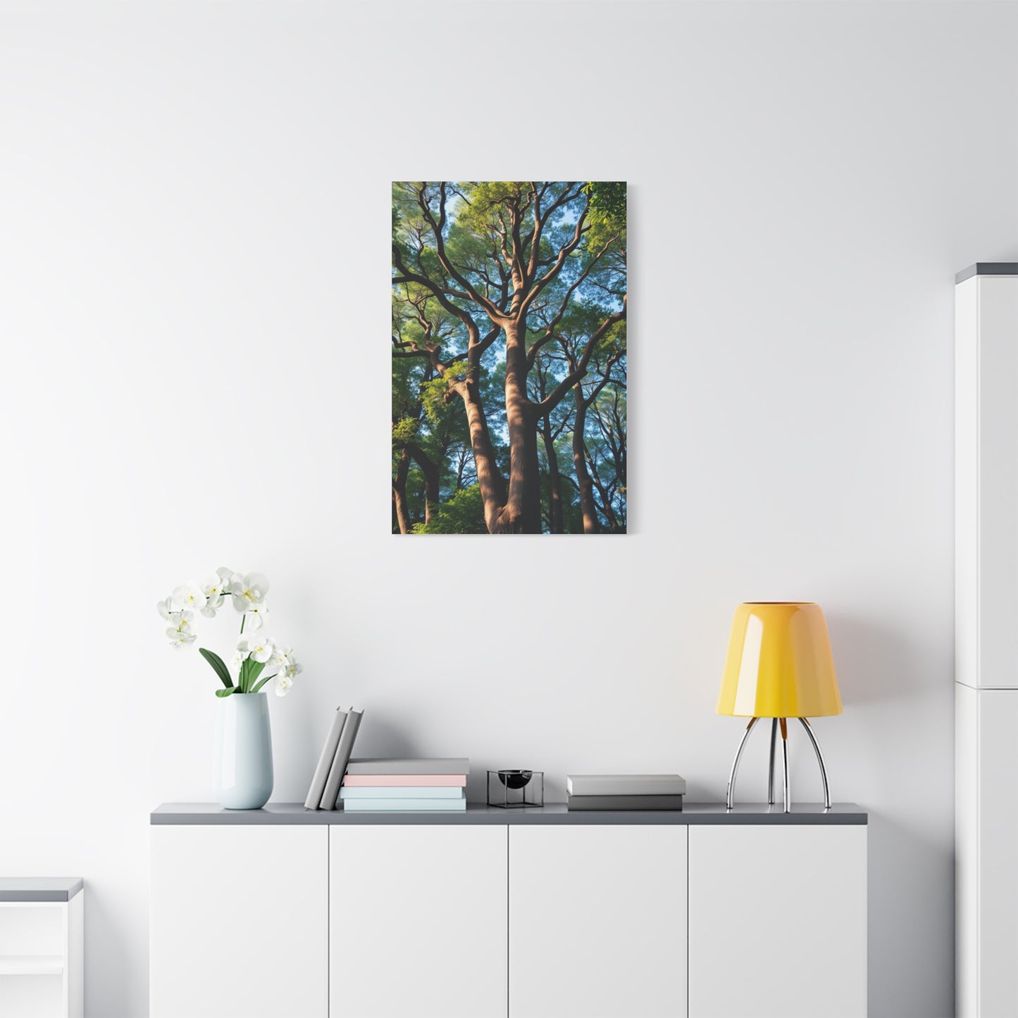 Gilded Forest Impression Wall Art & Canvas Print