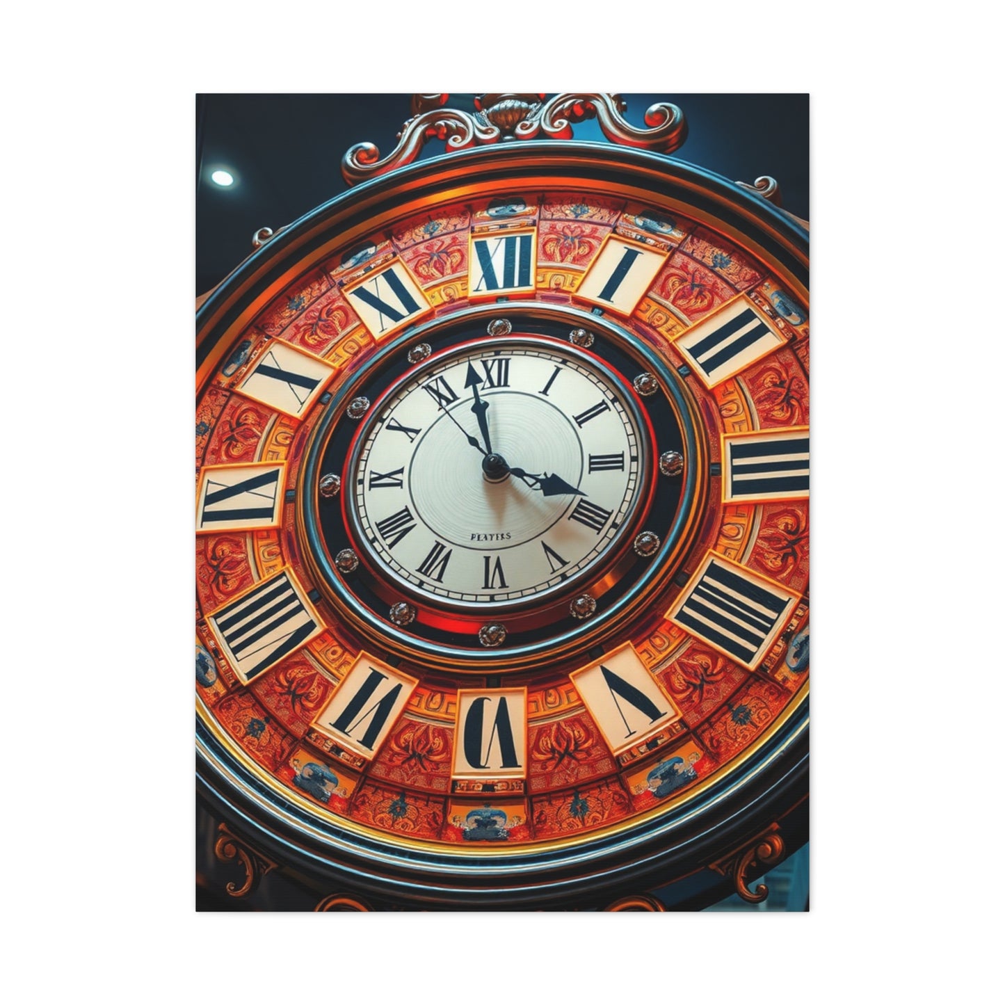 Clock Art Canvas Art 6 Wall Art & Canvas Print
