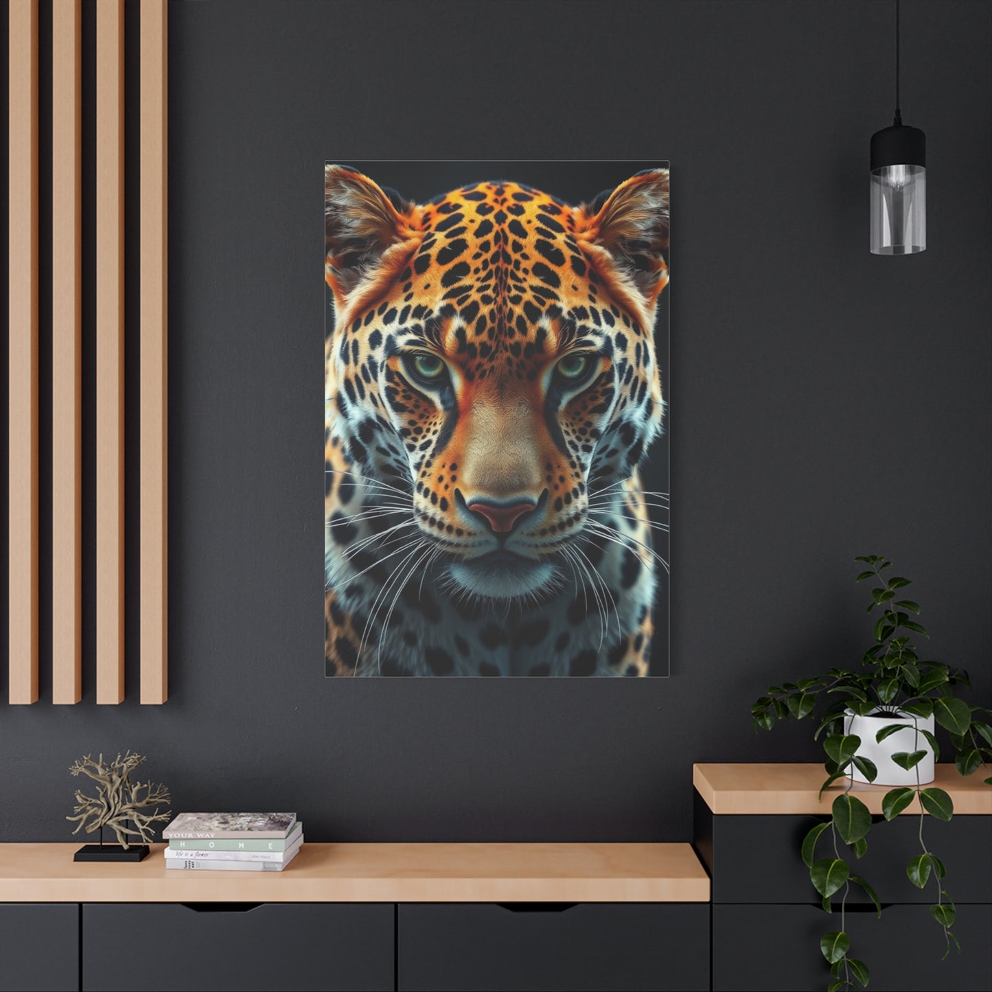 Vision Leopard Art Art Wall Art & Canvas Print