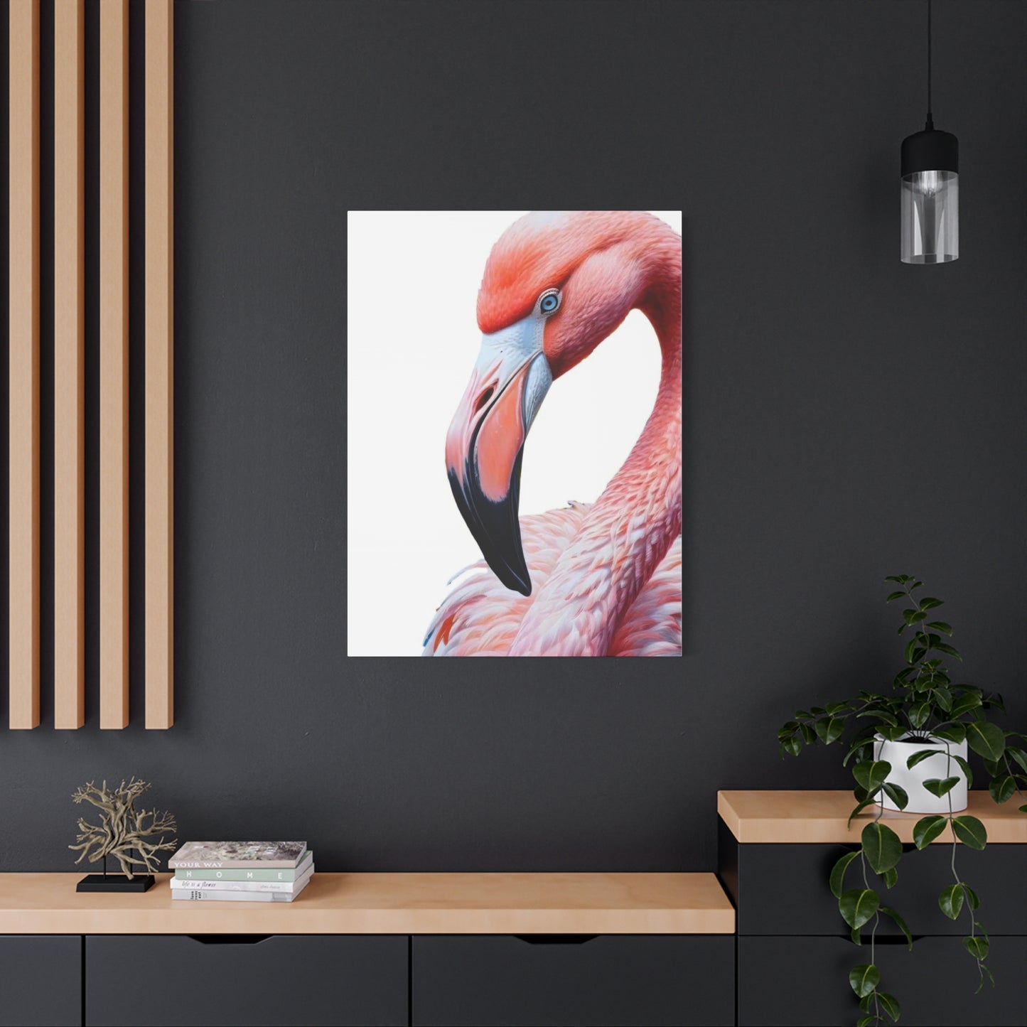 Flaming Portrait Wall Art & Canvas Prints