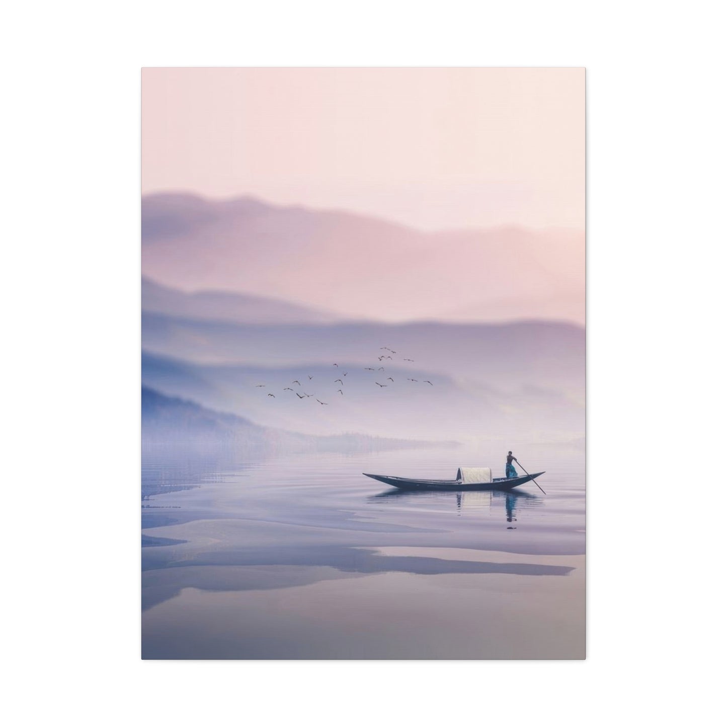 Clear Water Boat Wall Art & Canvas Prints