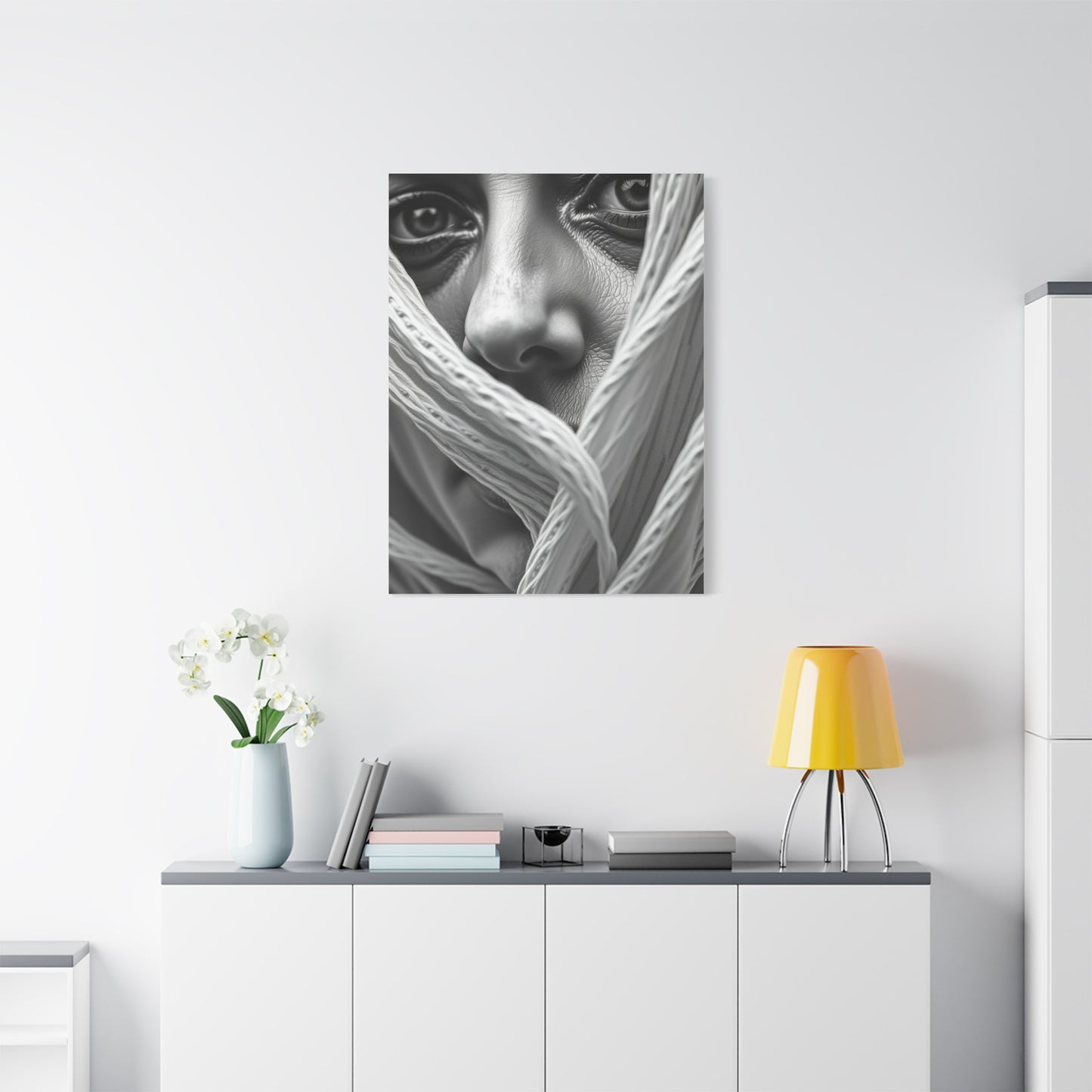 Grayscale Serenity Wall Art Wall Art & Canvas Print