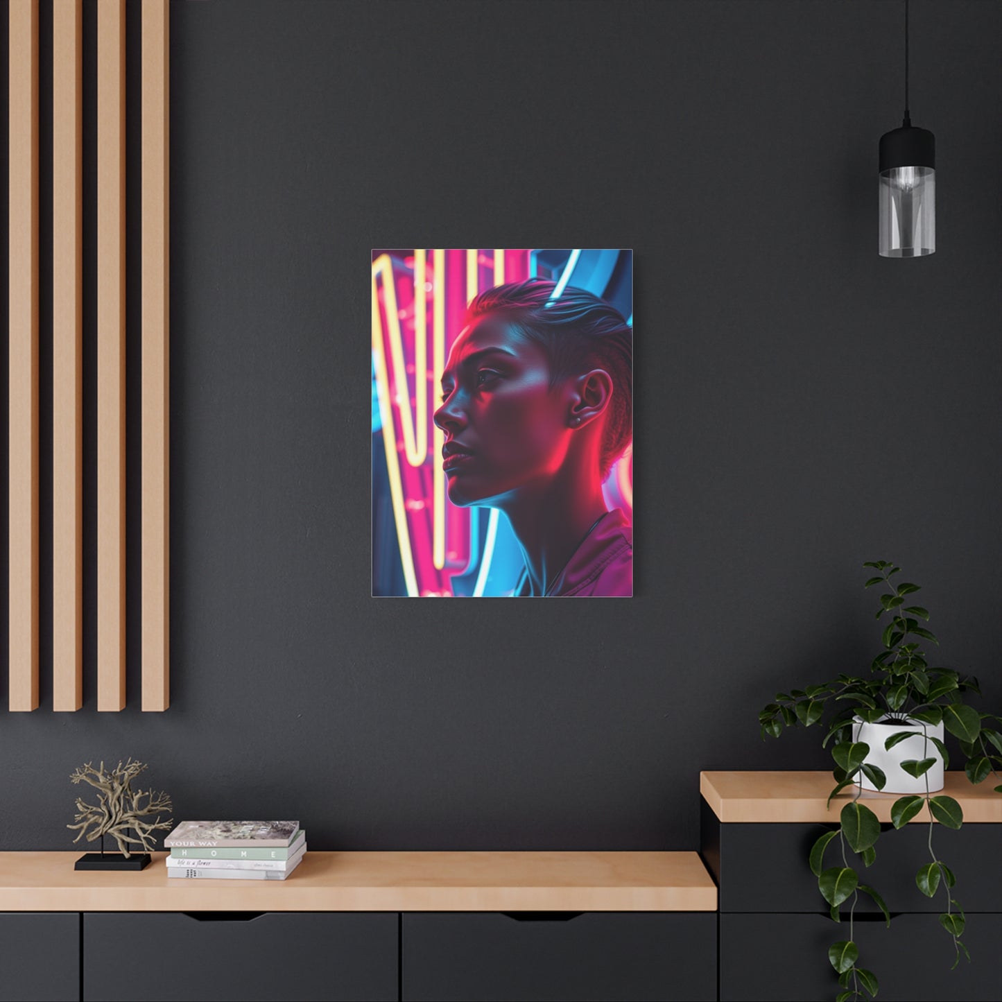 Neon Art Premium Canvas 18 Wall Art & Canvas Print