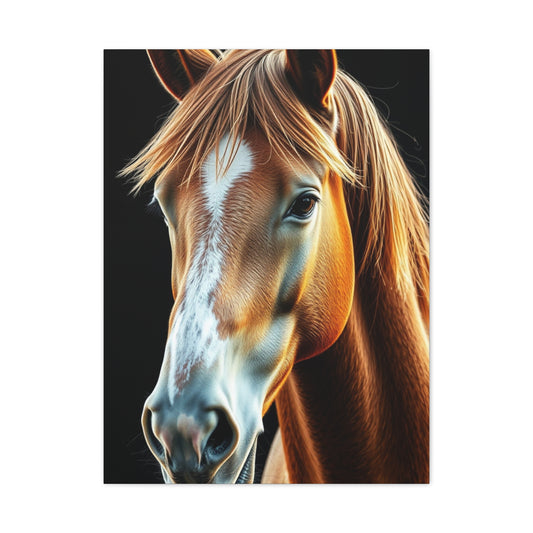 Noble Steed Portraiture Wall Art & Canvas Print