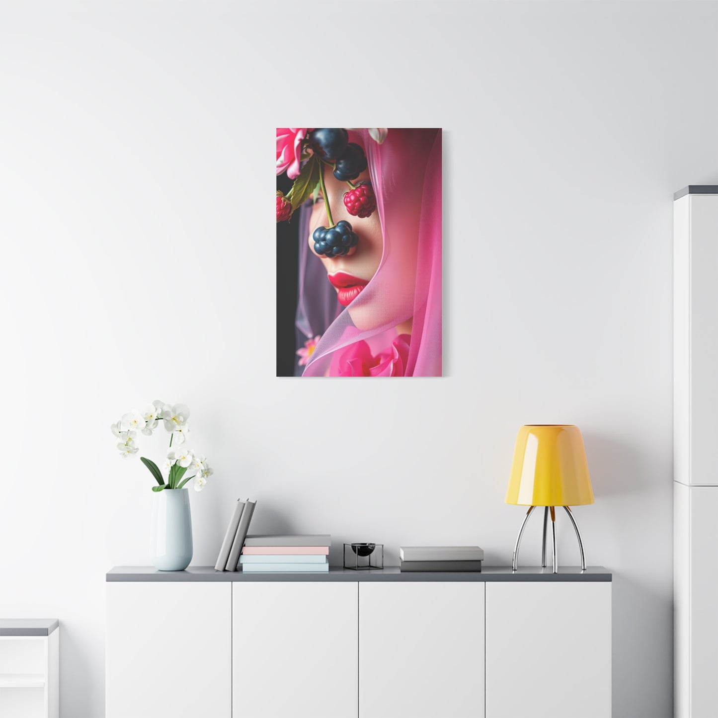 Rosé Sapphire Canvas