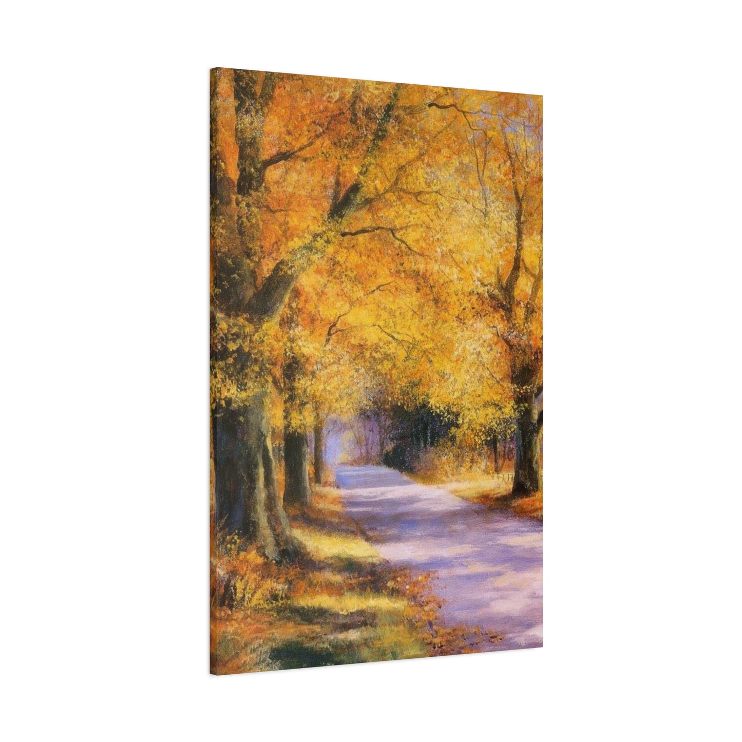 Forest Yellow Path Wall Art & Canvas Prints