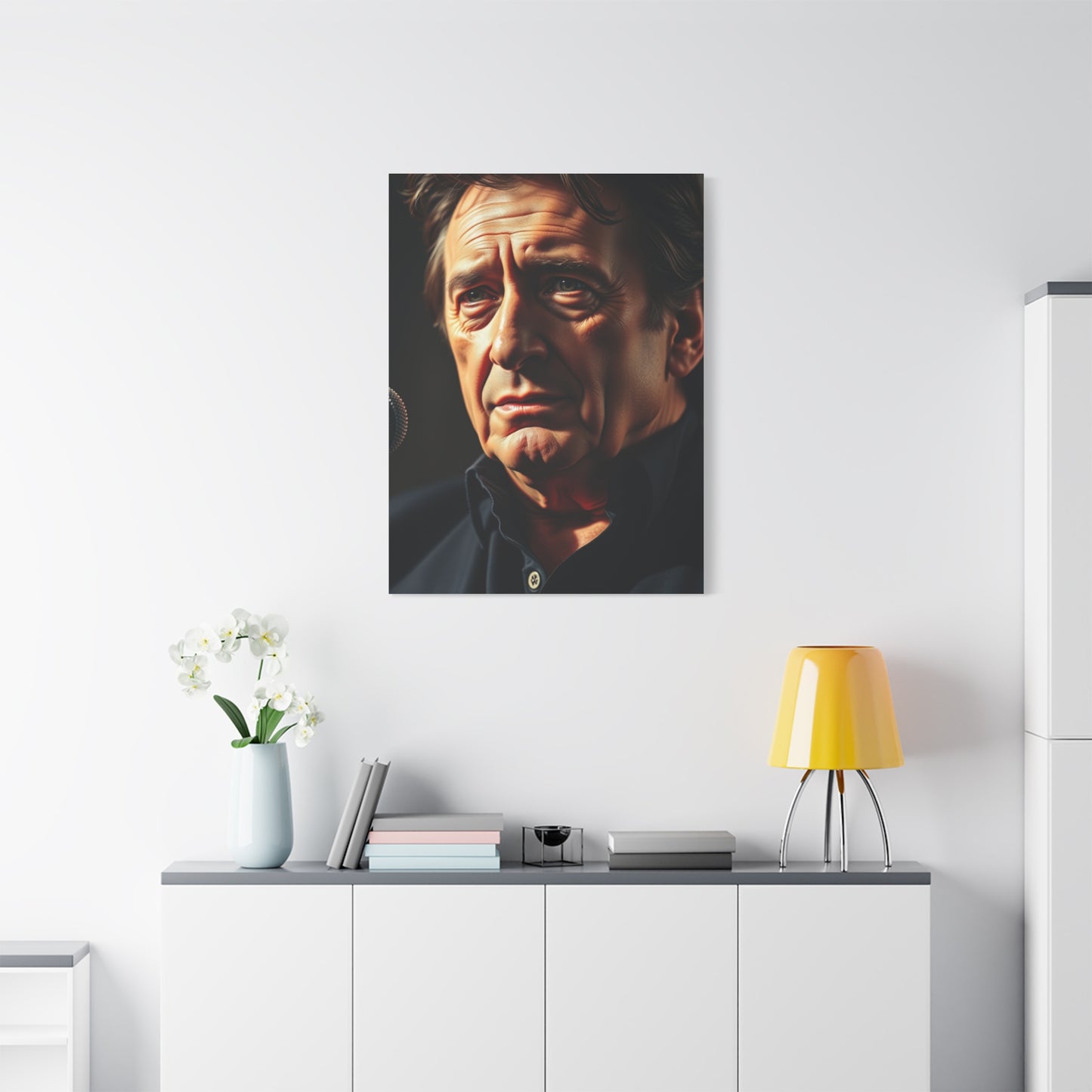 Johnny Cash Art Canvas Art 3 Wall Art & Canvas Print