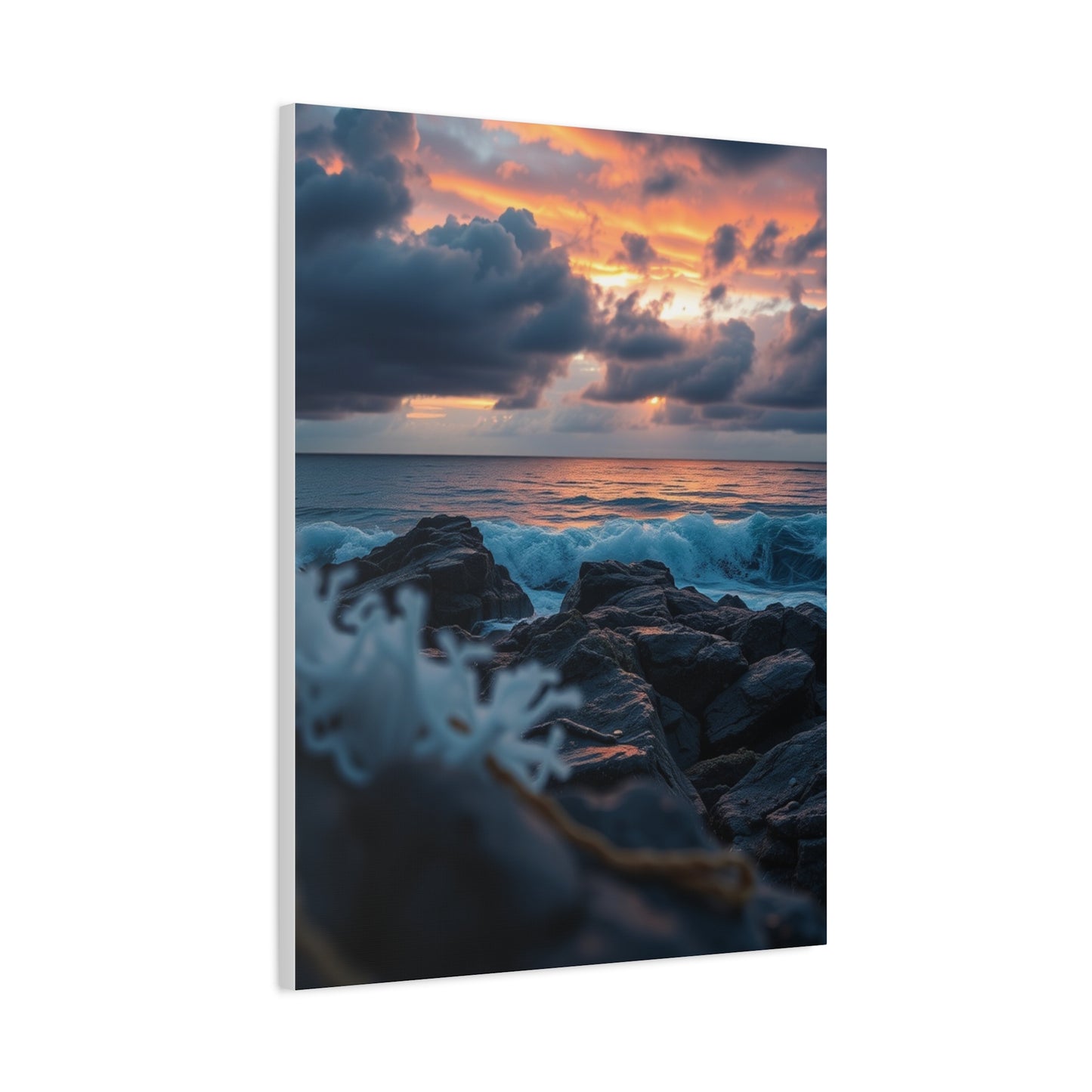Seaside Tranquility Canvas Wall Art & Canvas Print