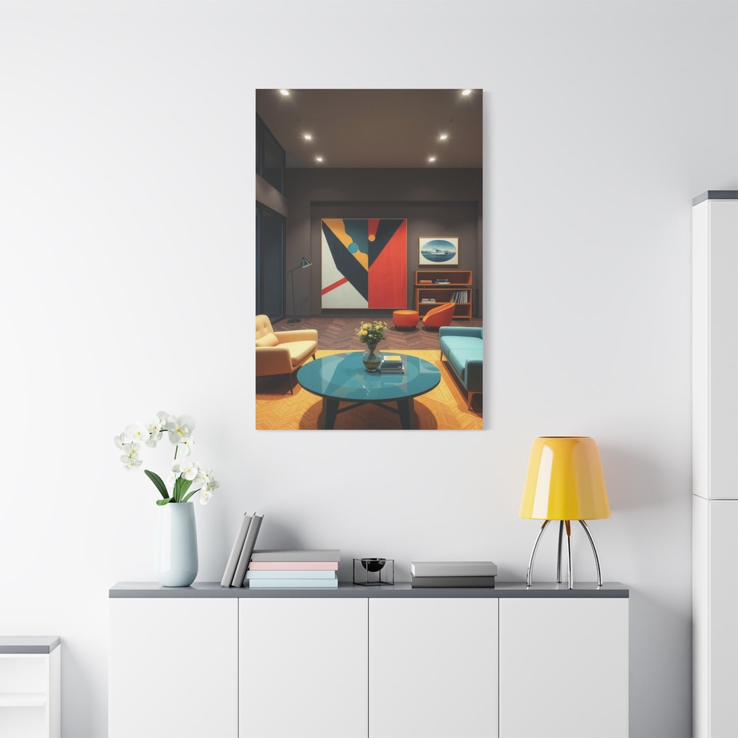 Vintage Luxe Canvas Piece Wall Art & Canvas Print