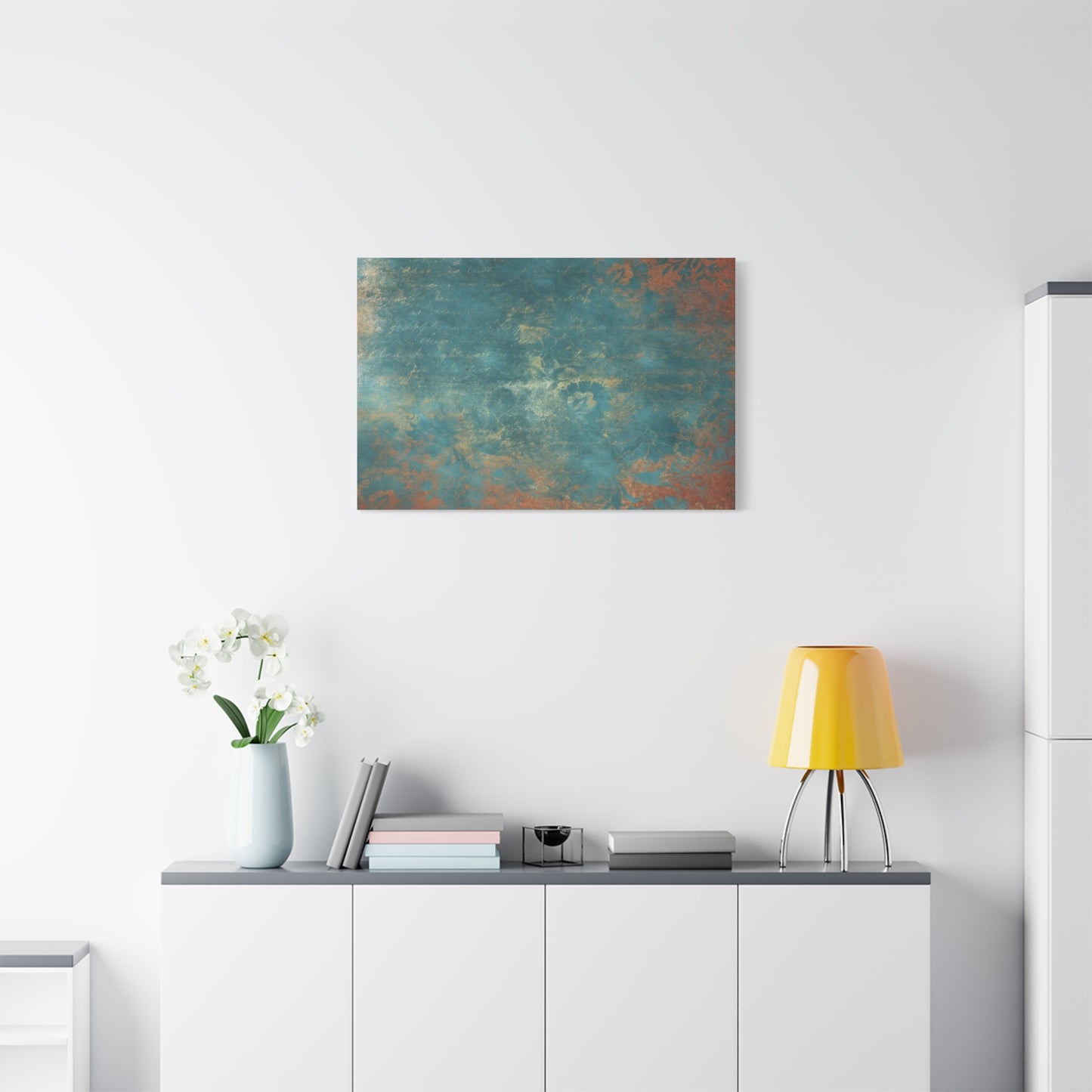 Teal Rust Reverie Wall Art & Canvas Prints