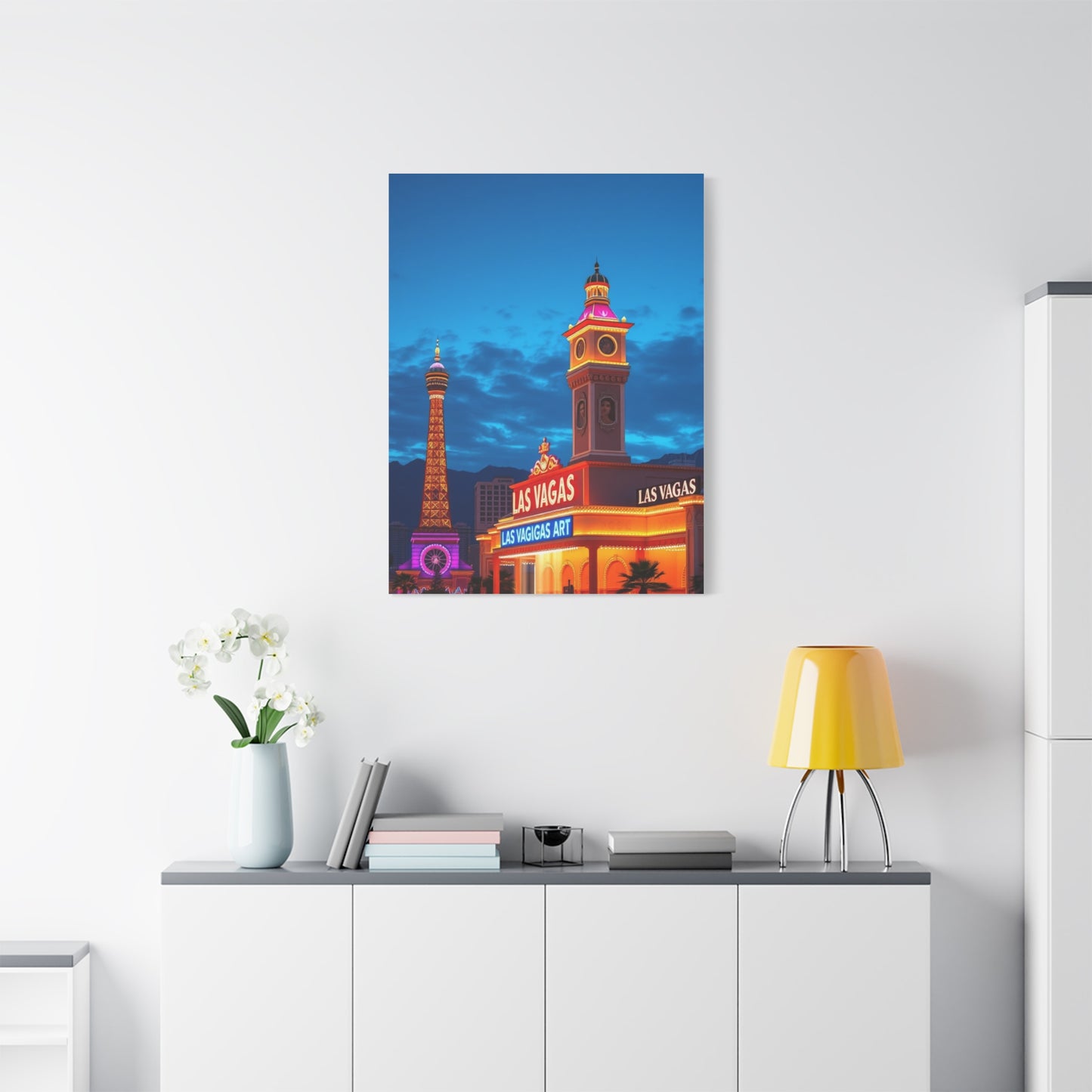 Las Vagas Art Canvas Art 3 Wall Art & Canvas Print