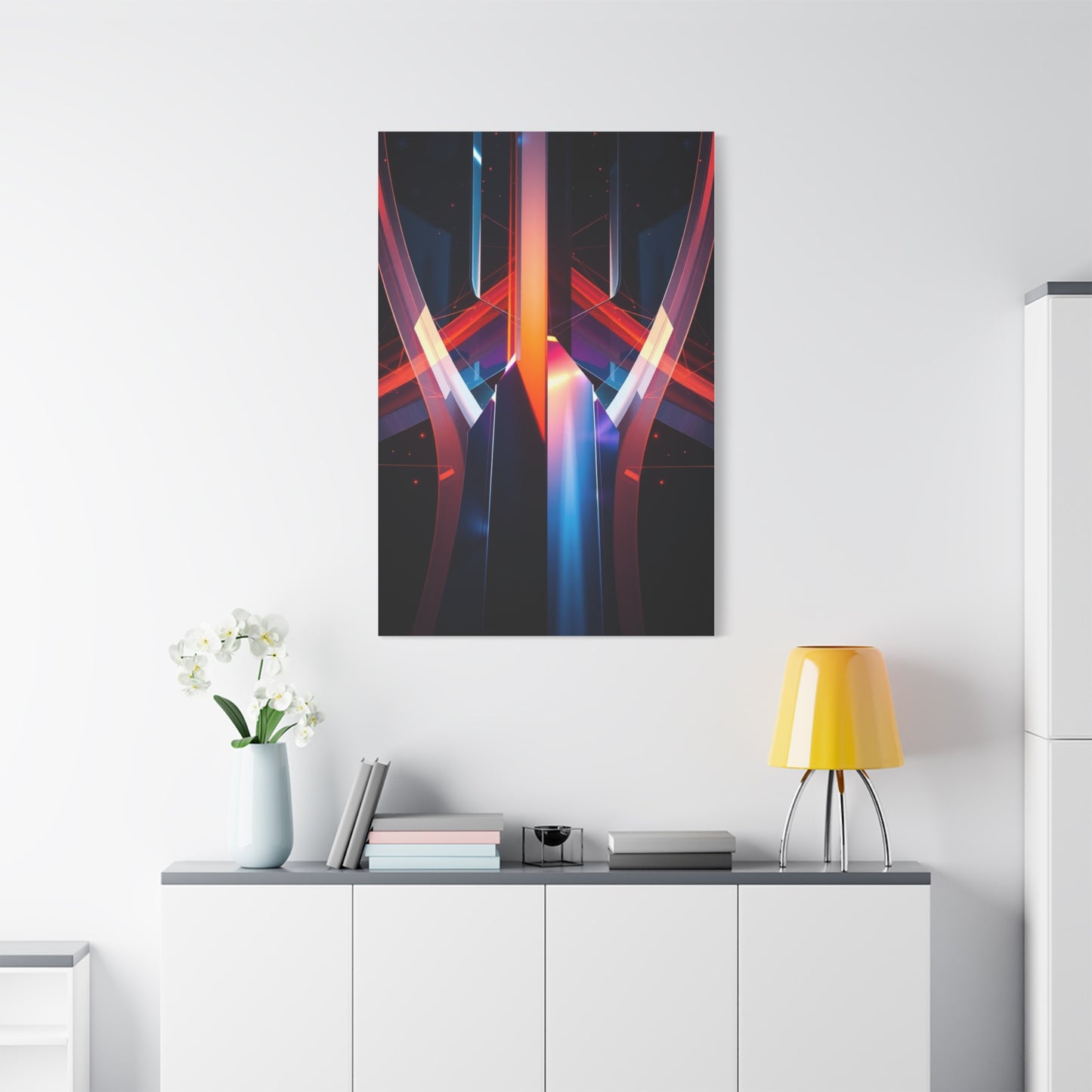 Ethereal Geometry Artistry wall art & canvas print