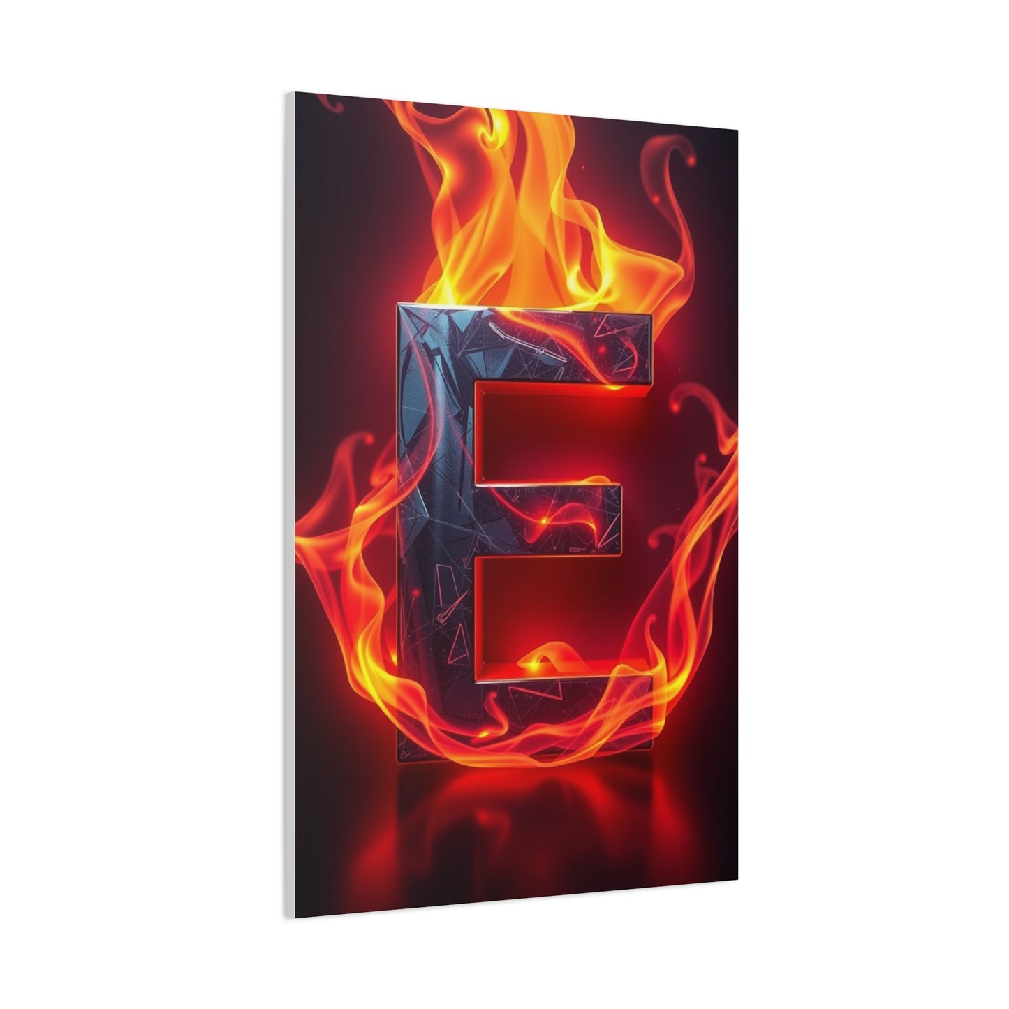 The Letter E - Art Canvas Art 5 Wall Art & Canvas Print