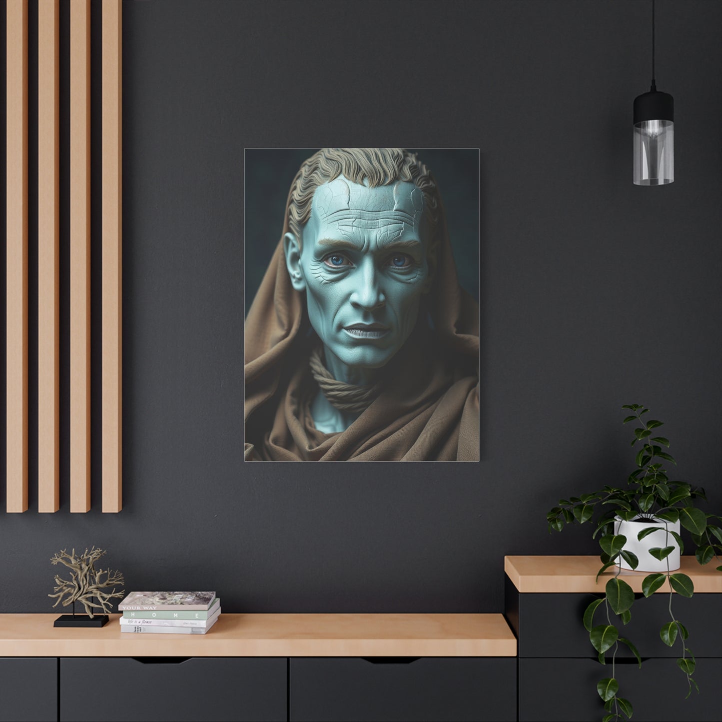 Supreme Blue & Gray Art Collection Wall Art & Canvas Print