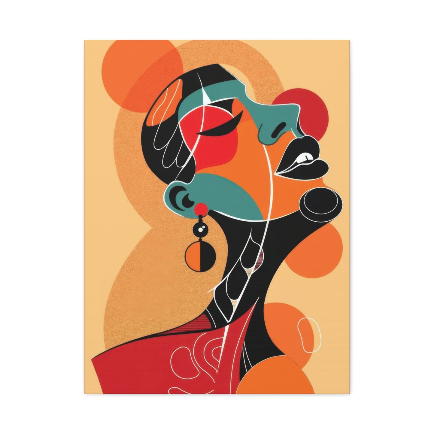 Women Abstract Portrait Wall Art & Canvas Prints