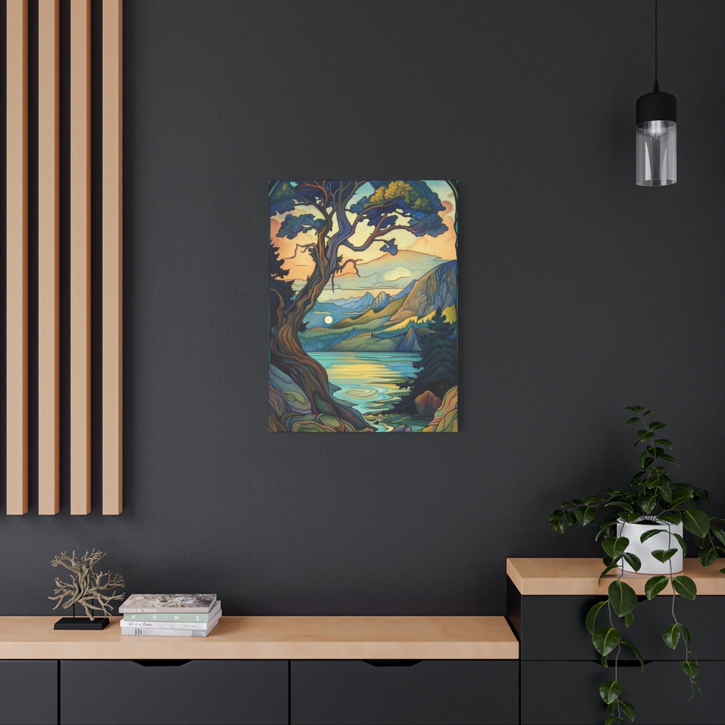 Forest River Landscape Wall Art & Canvas Prints