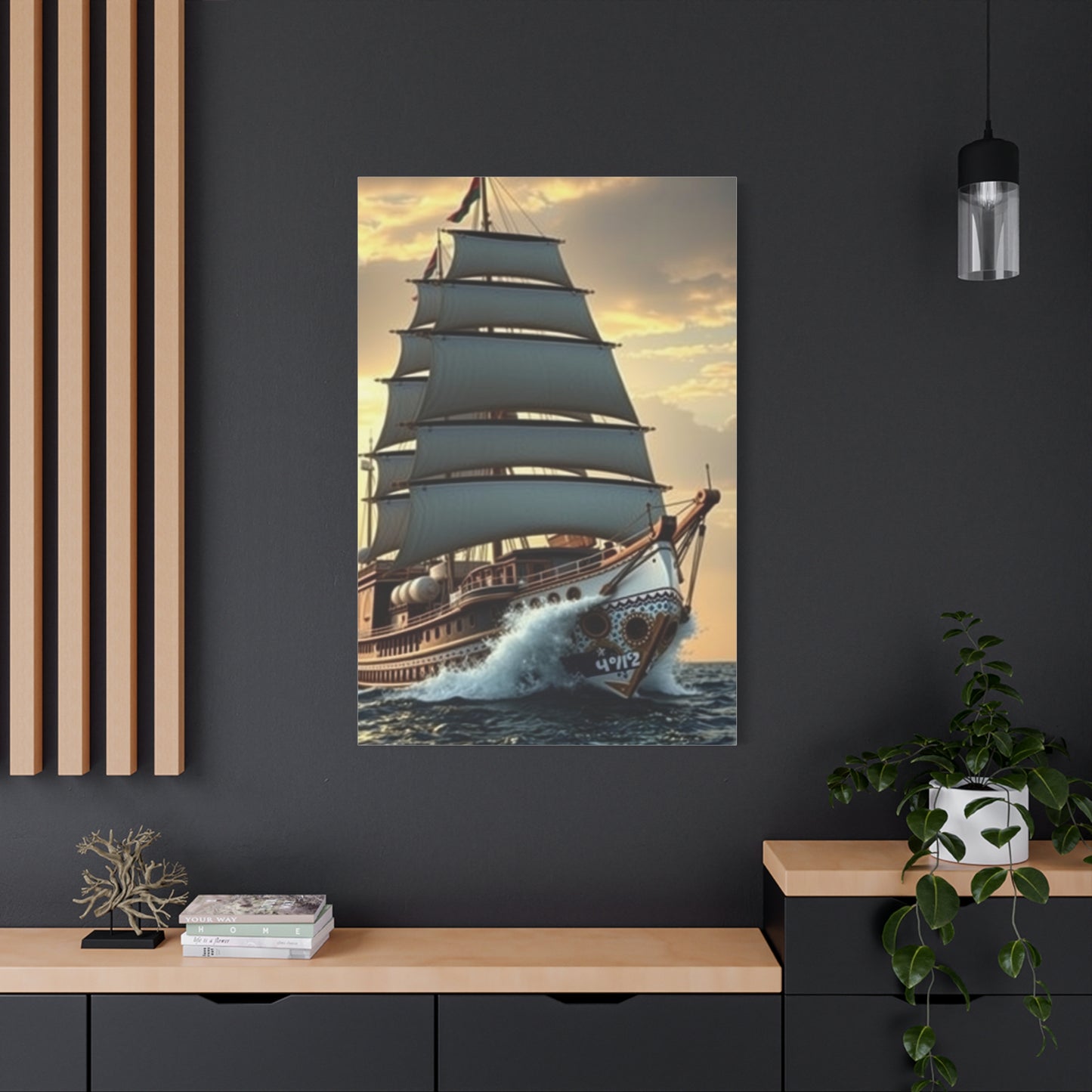 Masterpiece Ship Art Vision Wall Art & Canvas Print