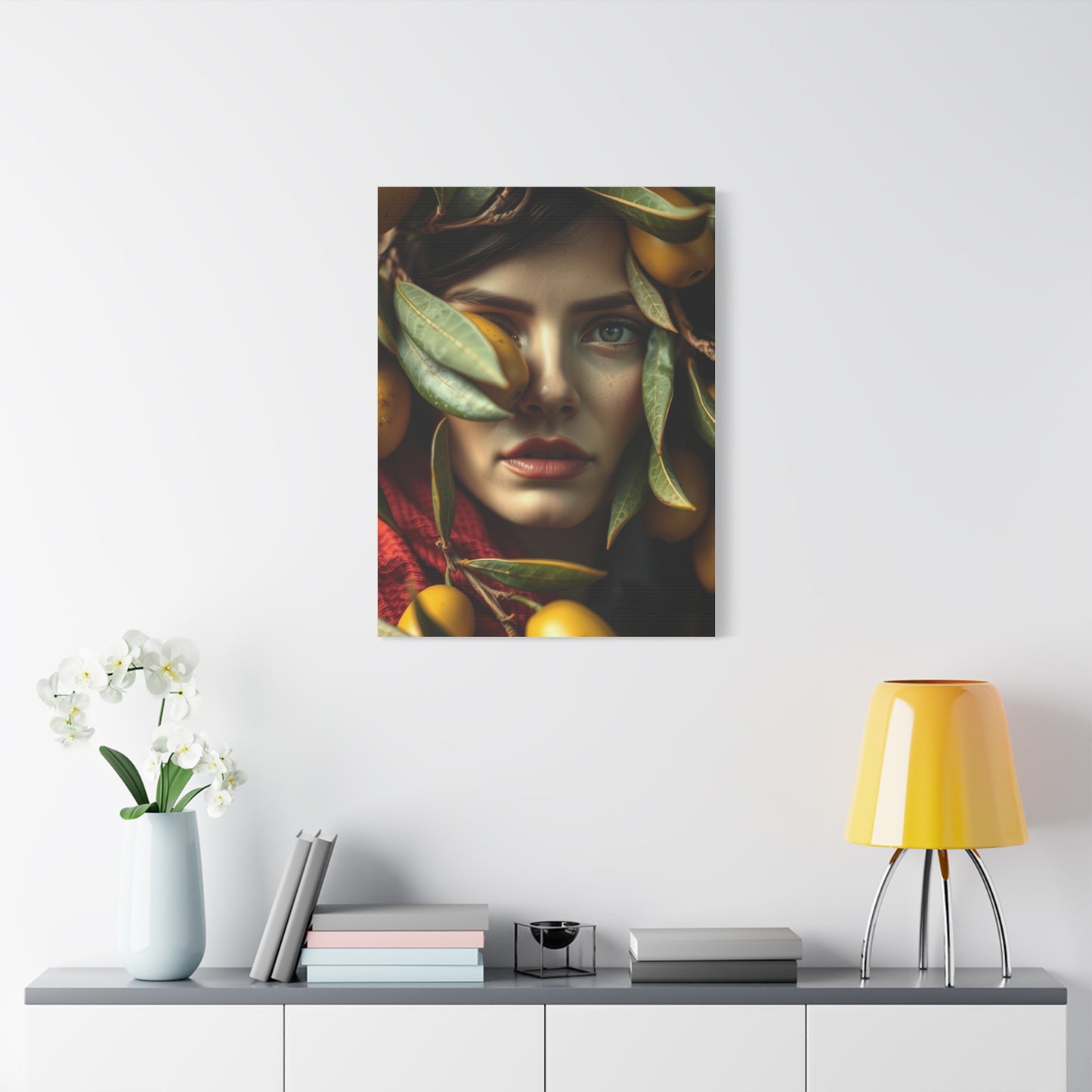 Verdant Elegance Canvas Wall Art & Canvas Print