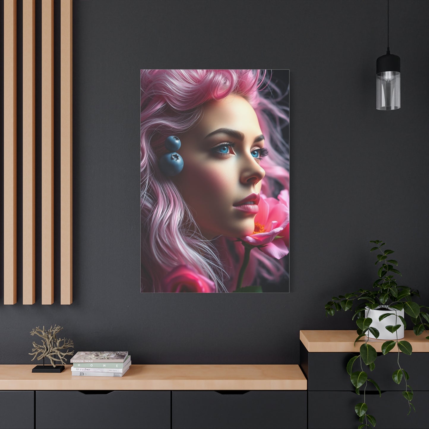 Blushberry Opulence Canvas