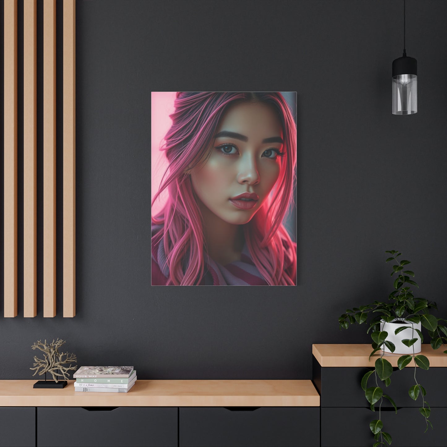 Blush Elegance Wall Tableau Wall Art & Canvas Print
