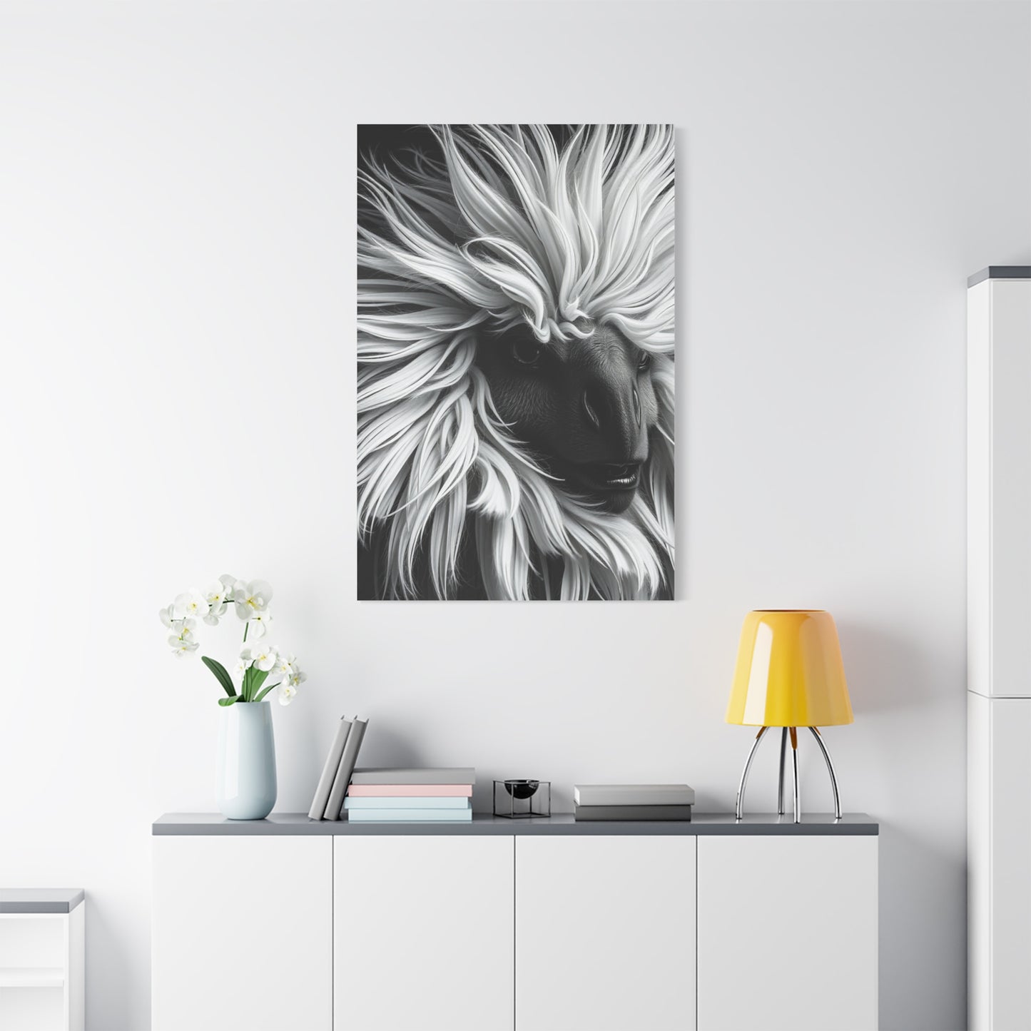 Ivory Shadow Essence Wall Art & Canvas Print