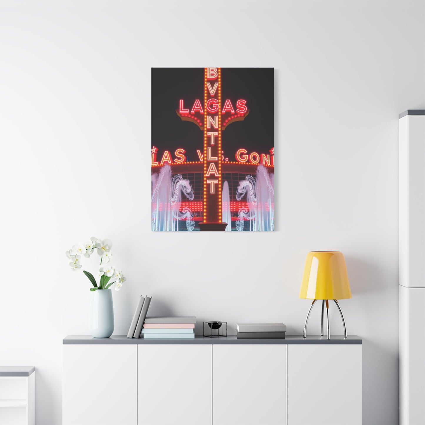 Las Vagas Art Canvas Art 1 Wall Art & Canvas Print