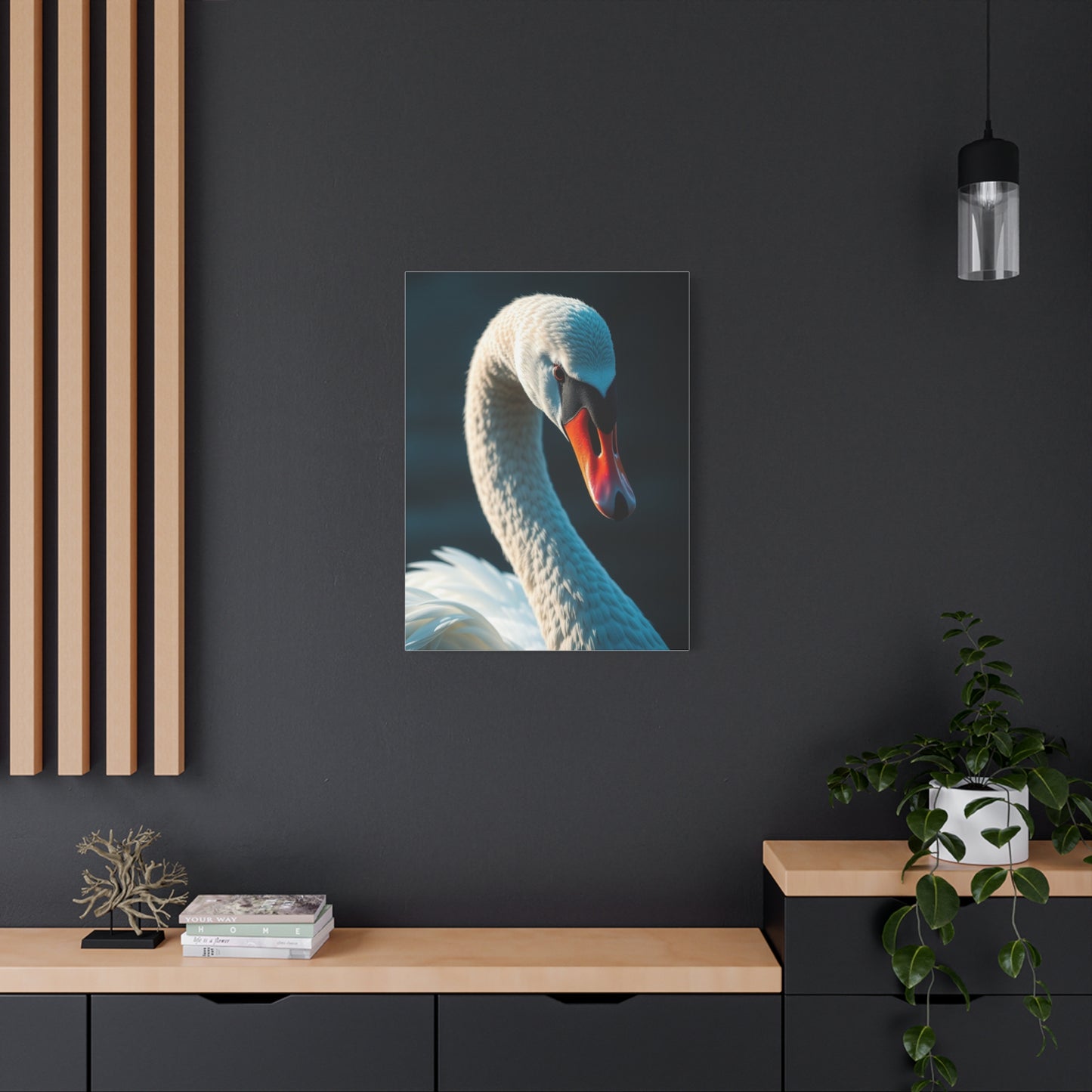 Swan Art Canvas Art 8 Wall Art & Canvas Print