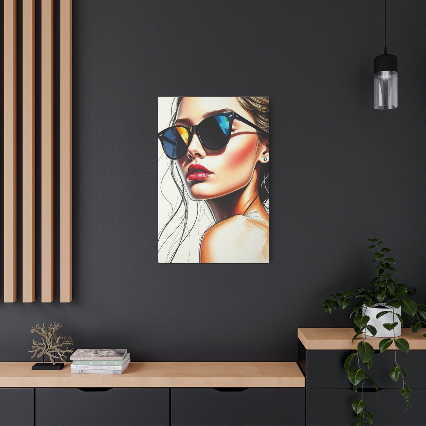 Fashion Illustration & Drawings Art Canvas Art 6 Wall Art & Canvas Print