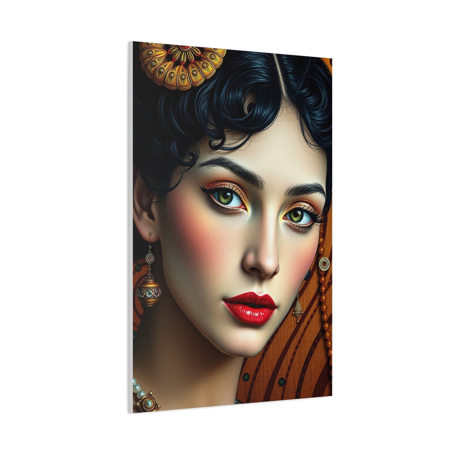Gilded Serenity Canvas