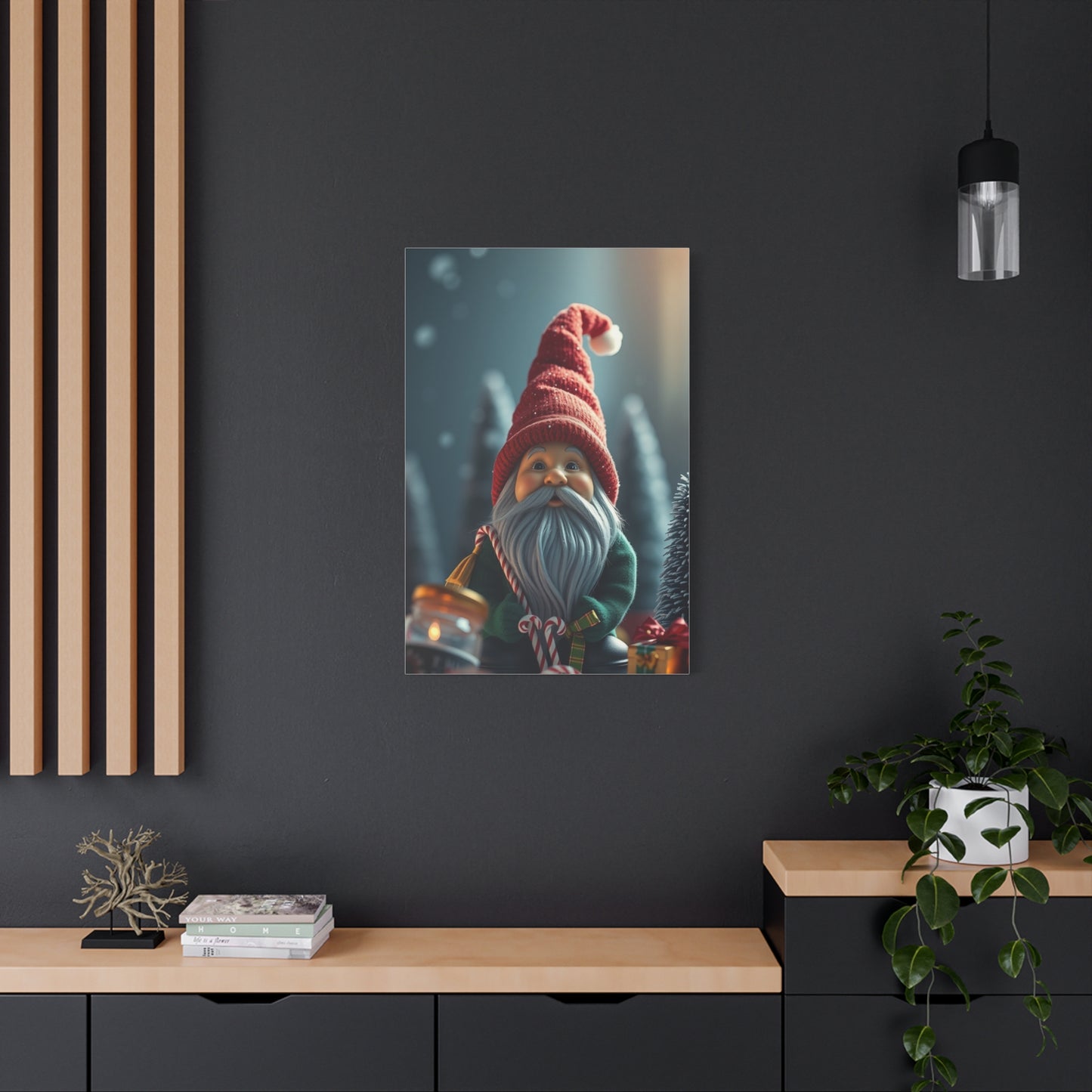 Yuletide Elves Canvas