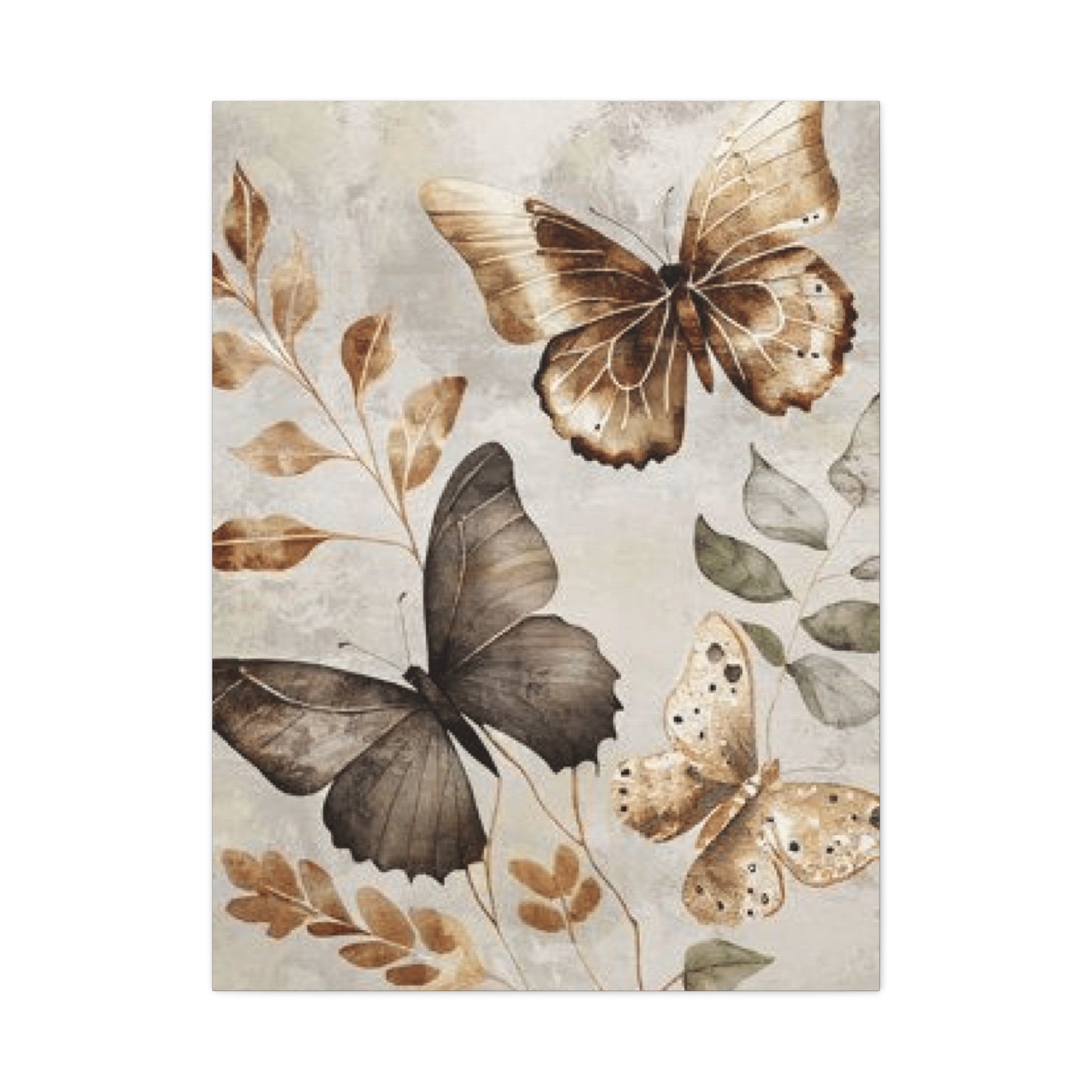 Brown Butterflies Wall Art & Canvas Prints
