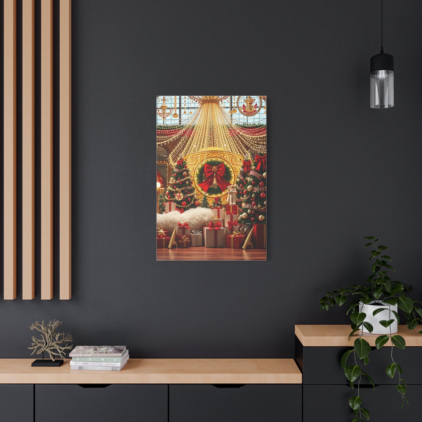 Opulent Holiday Splendor Canvas