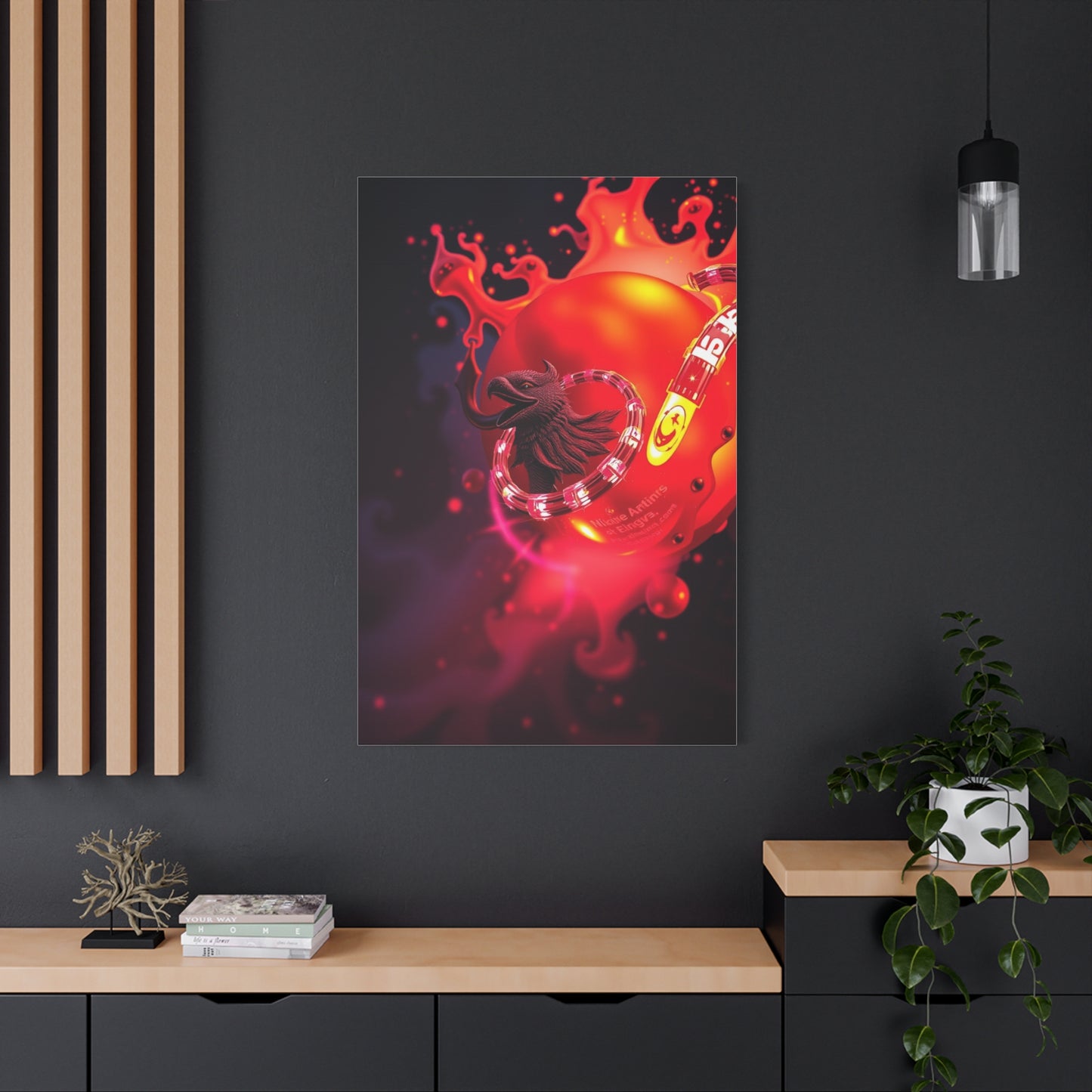 Elysian Flight Canvas Wall Art & Canvas Print