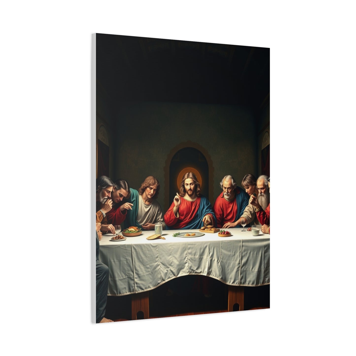 The Last Supper Art Canvas Art 4 Wall Art & Canvas Print