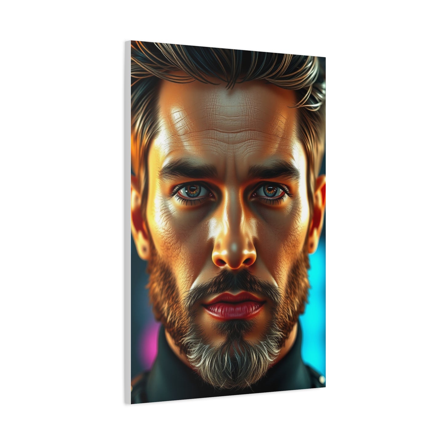 Polychromatic Pixel Prowess Wall Art & Canvas Print