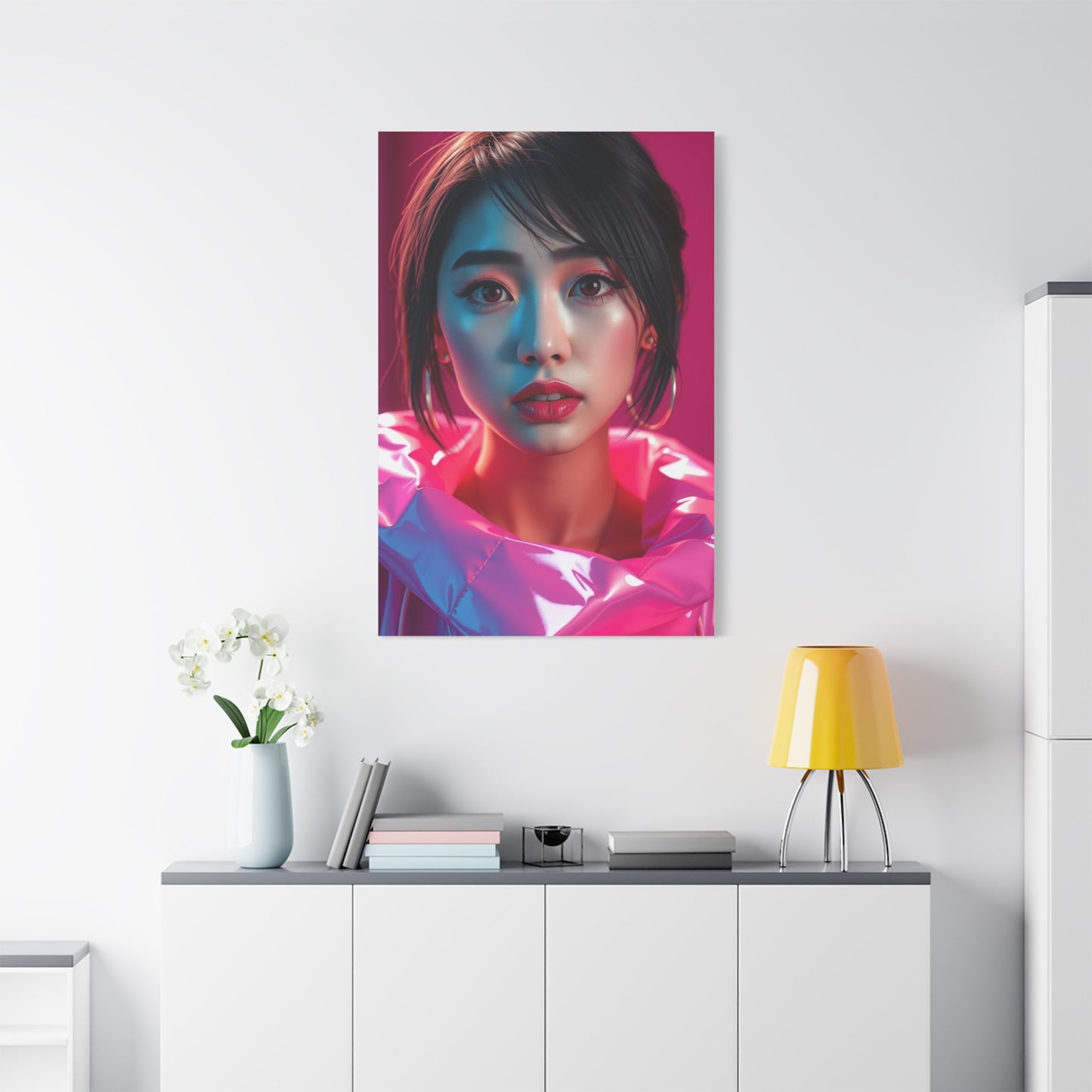 Pink Luminosity Art Wall Art & Canvas Print