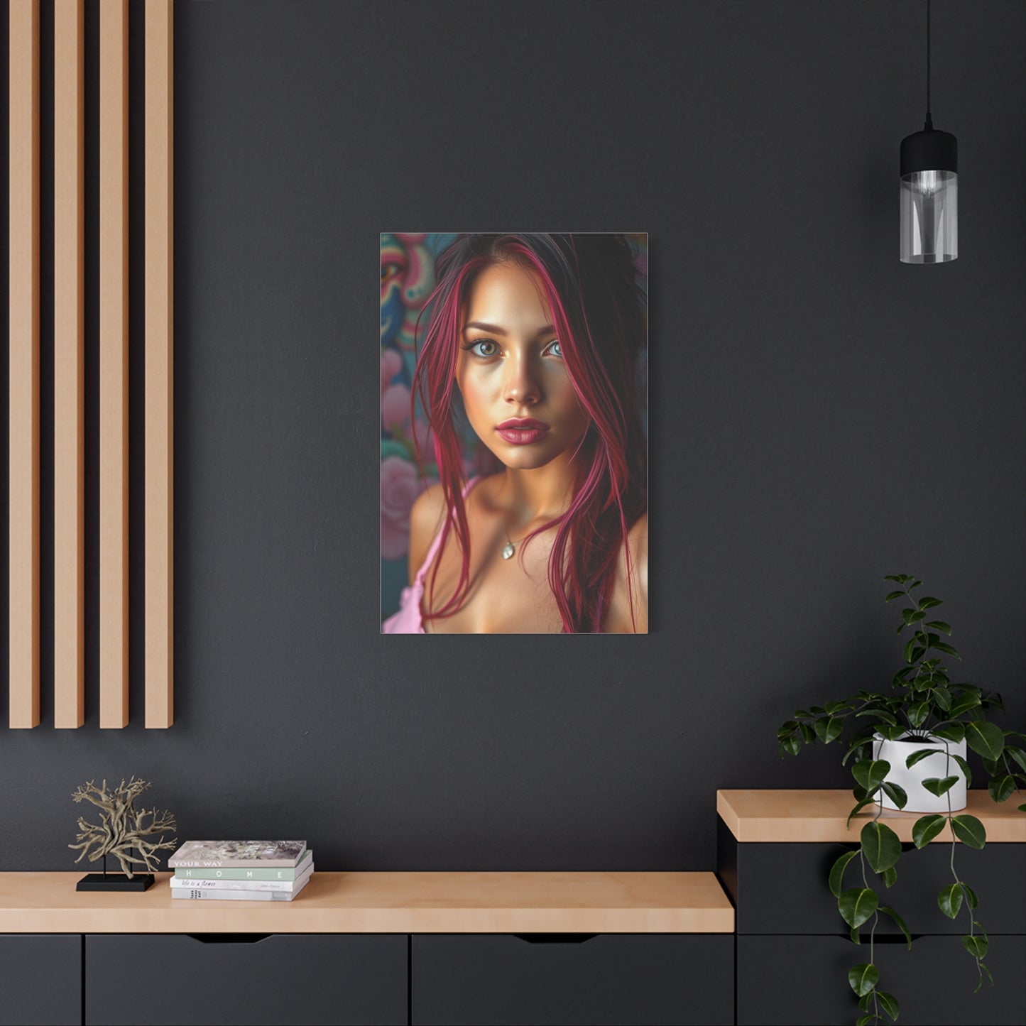 Pink Opulence Canvas Wall Art & Canvas Print
